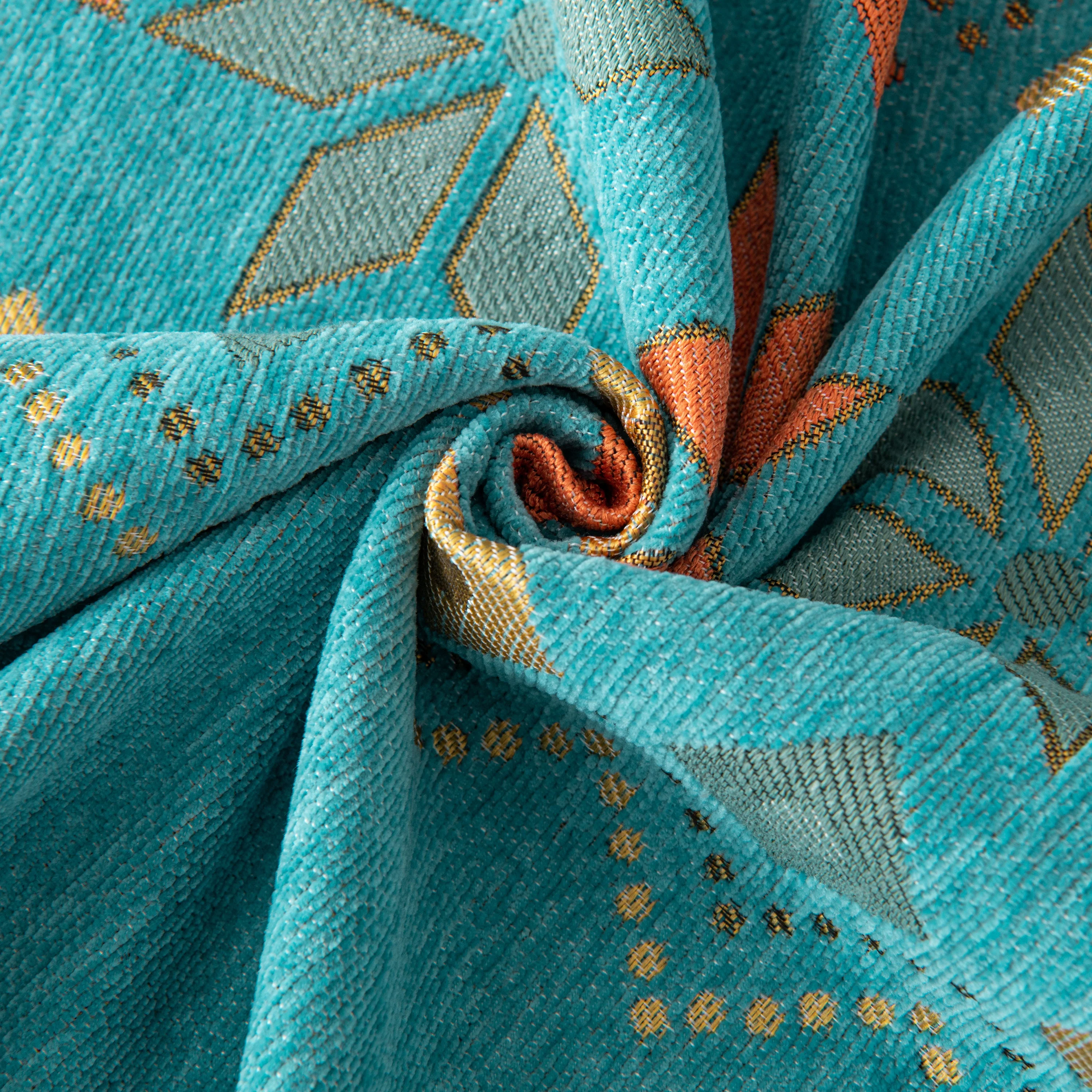 Bohemian Geometric Sofa Throw Cover, Cozy & Protective Ethnic-Inspired Couch Cover - Image 121