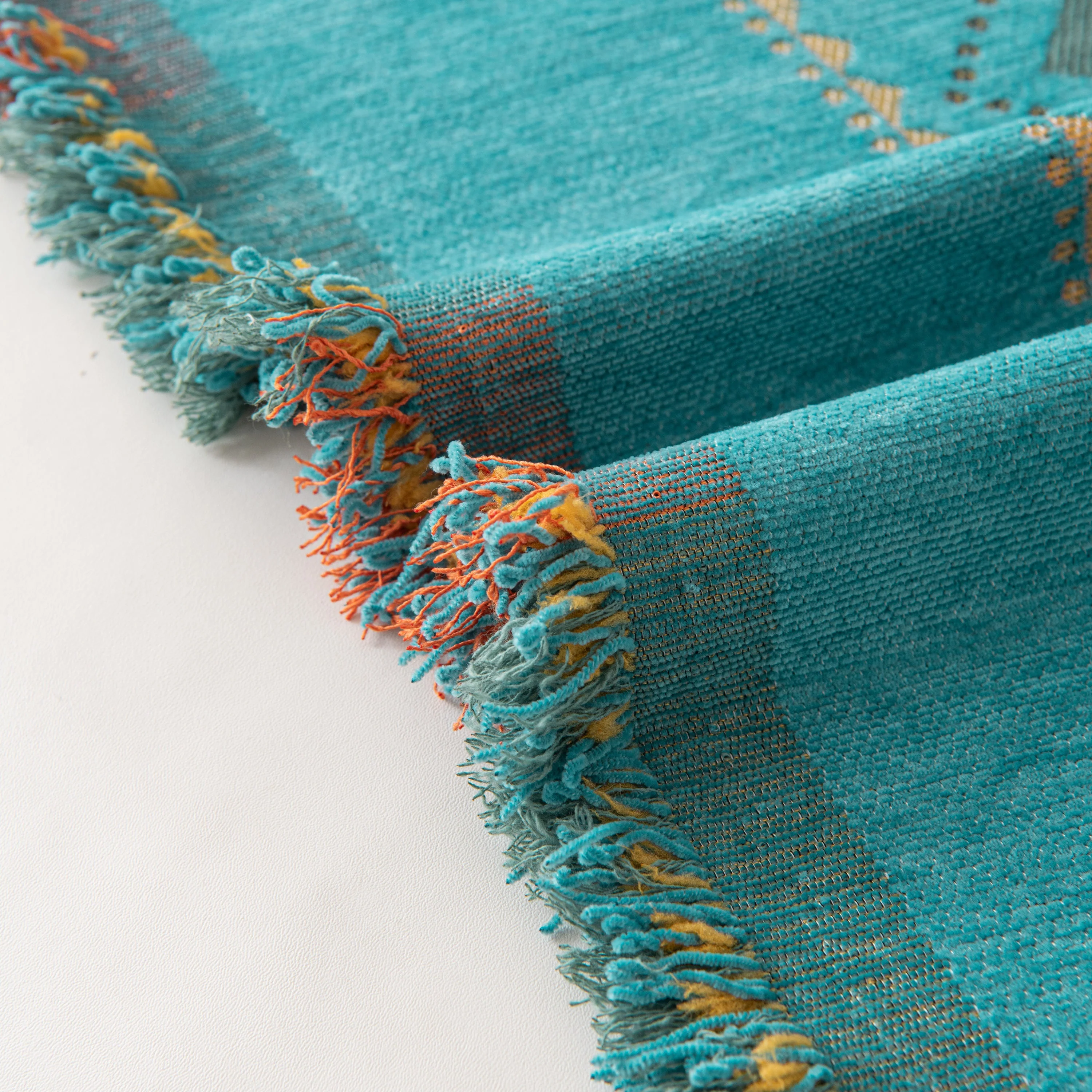 Bohemian Geometric Sofa Throw Cover, Cozy & Protective Ethnic-Inspired Couch Cover - Image 122