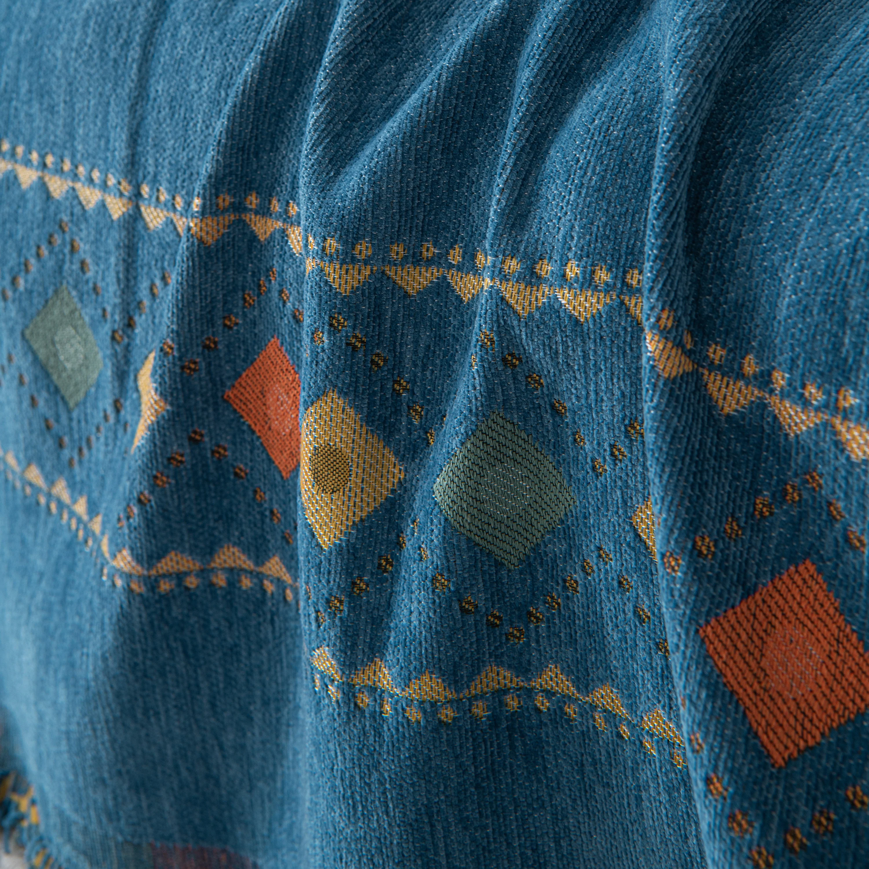 Bohemian Geometric Sofa Throw Cover, Cozy & Protective Ethnic-Inspired Couch Cover - Image 56