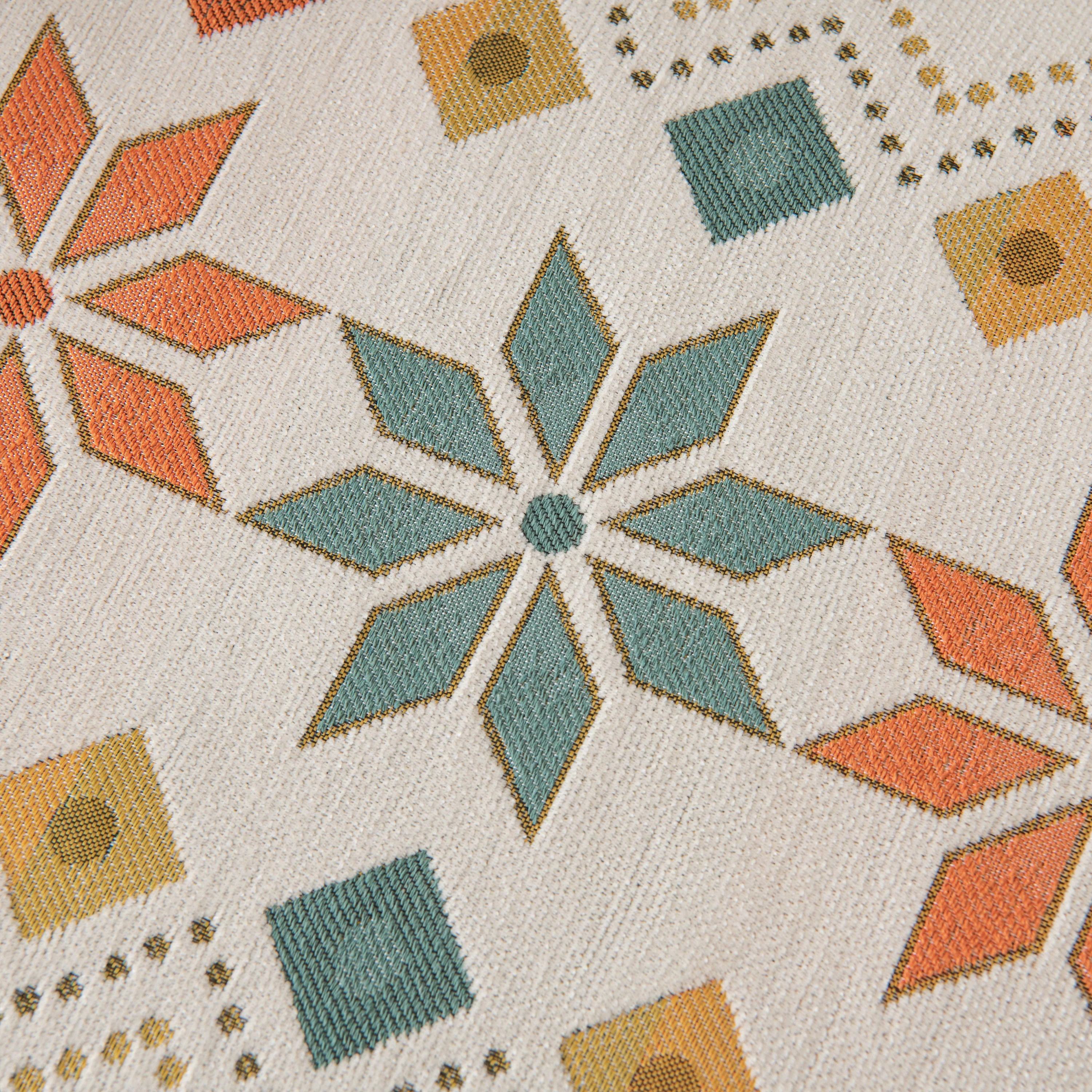 Bohemian Geometric Sofa Throw Cover, Cozy & Protective Ethnic-Inspired Couch Cover - Image 6