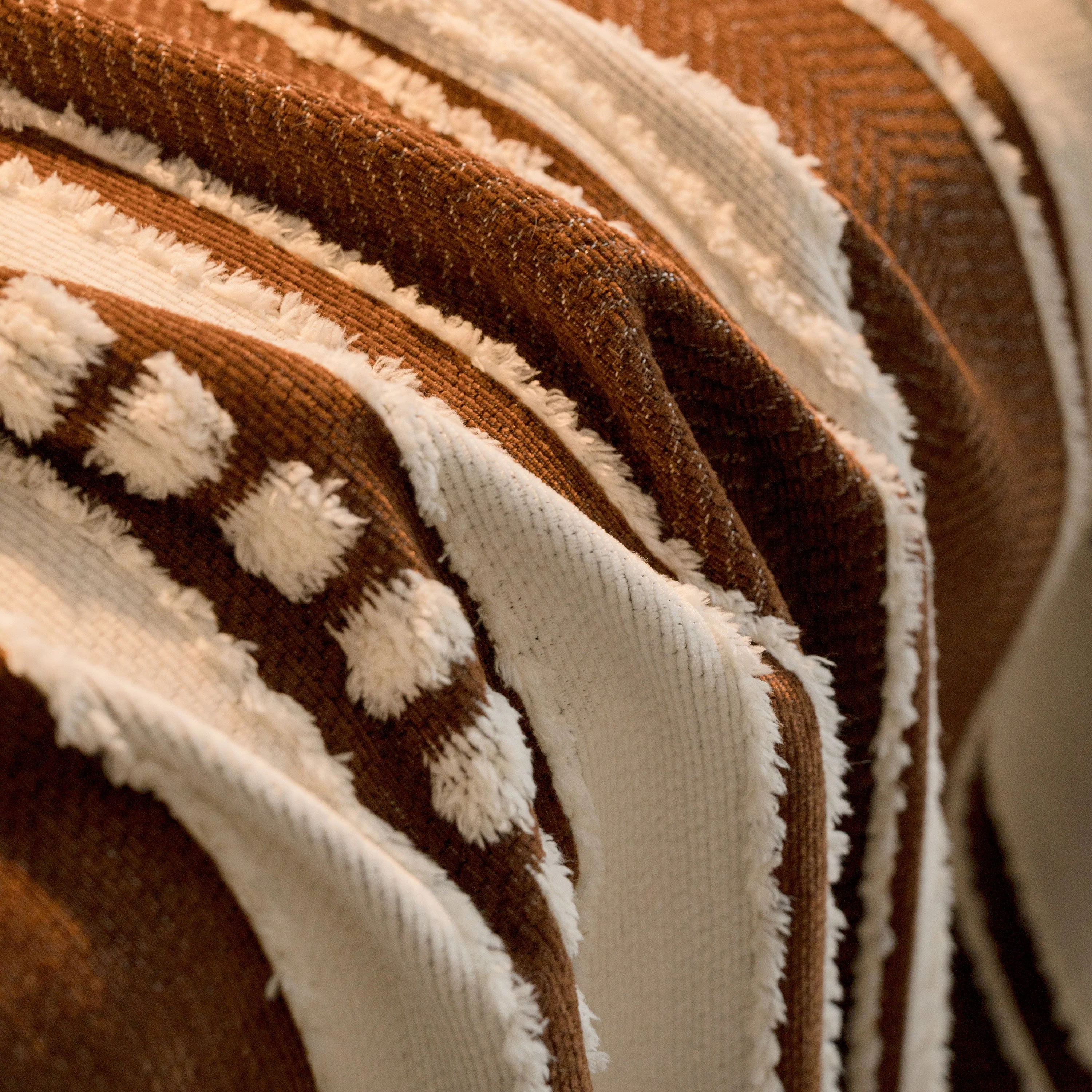 Bohemian Striped Sofa Cover, Decor Woven Throw for Couch, Loveseat, or Sectional - Image 29