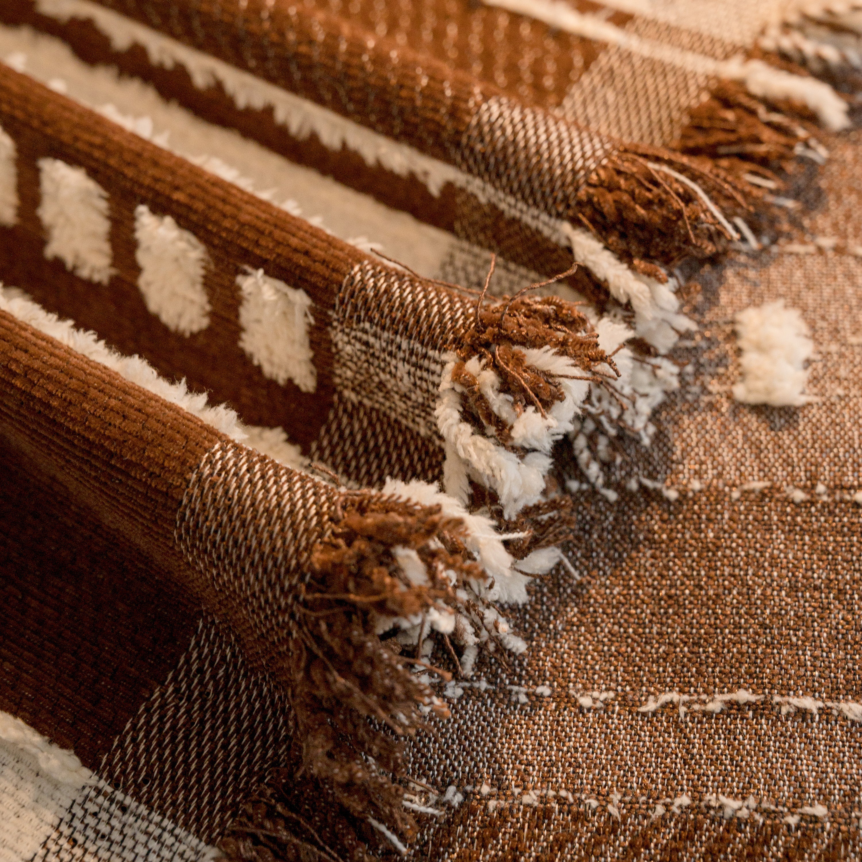 Bohemian Striped Sofa Cover, Decor Woven Throw for Couch, Loveseat, or Sectional - Image 35
