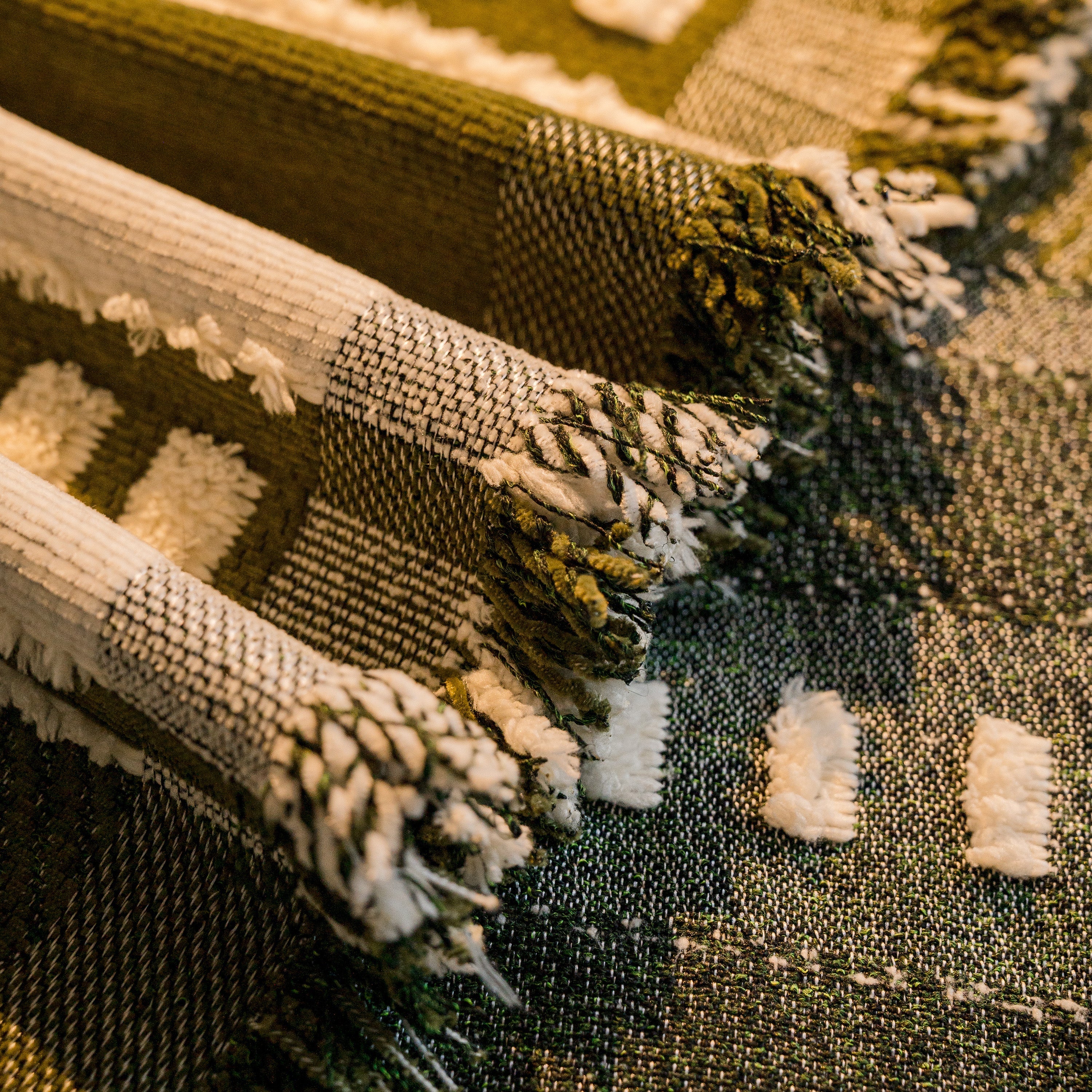 Bohemian Striped Sofa Cover, Decor Woven Throw for Couch, Loveseat, or Sectional - Image 6