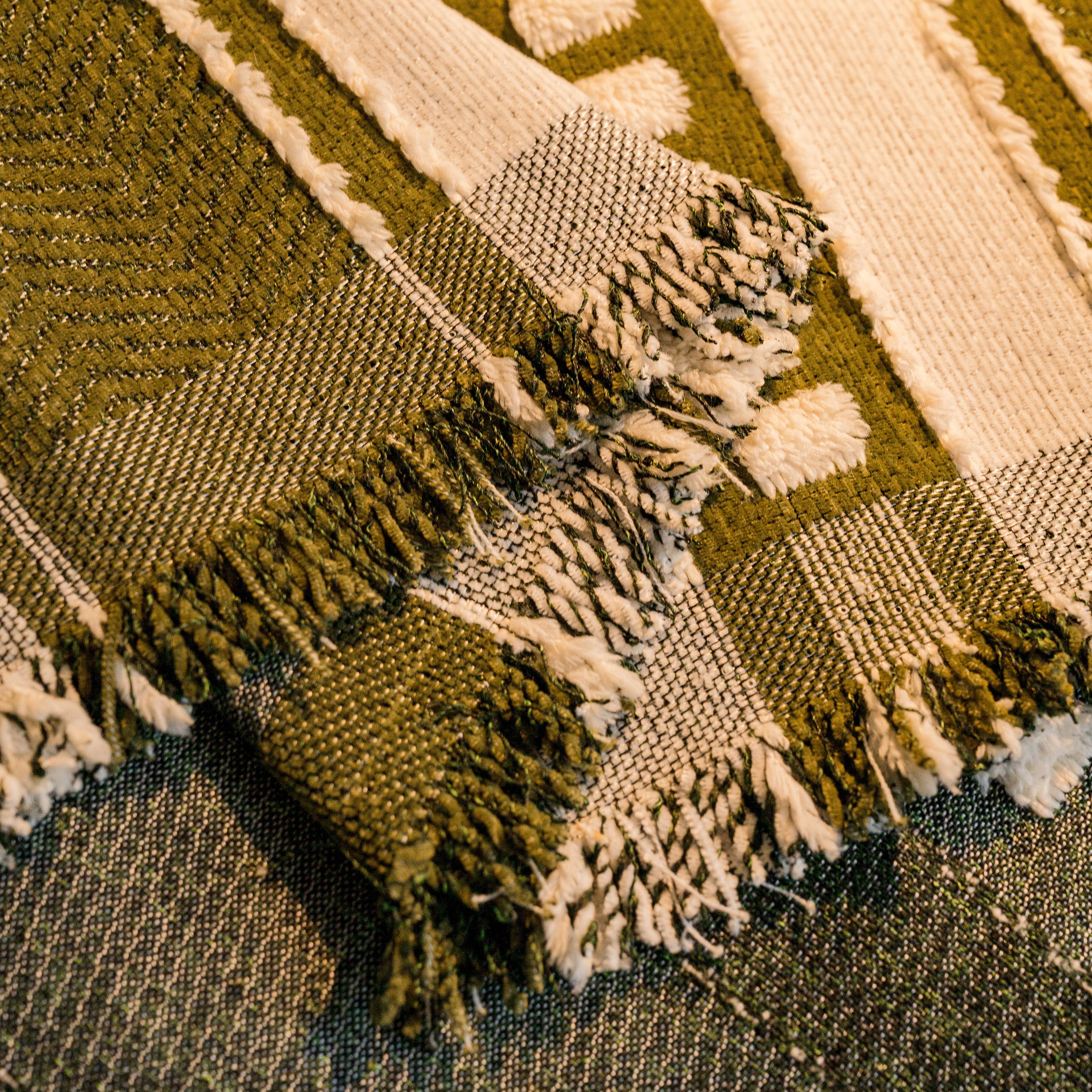 Bohemian Striped Sofa Cover, Decor Woven Throw for Couch, Loveseat, or Sectional - Image 7