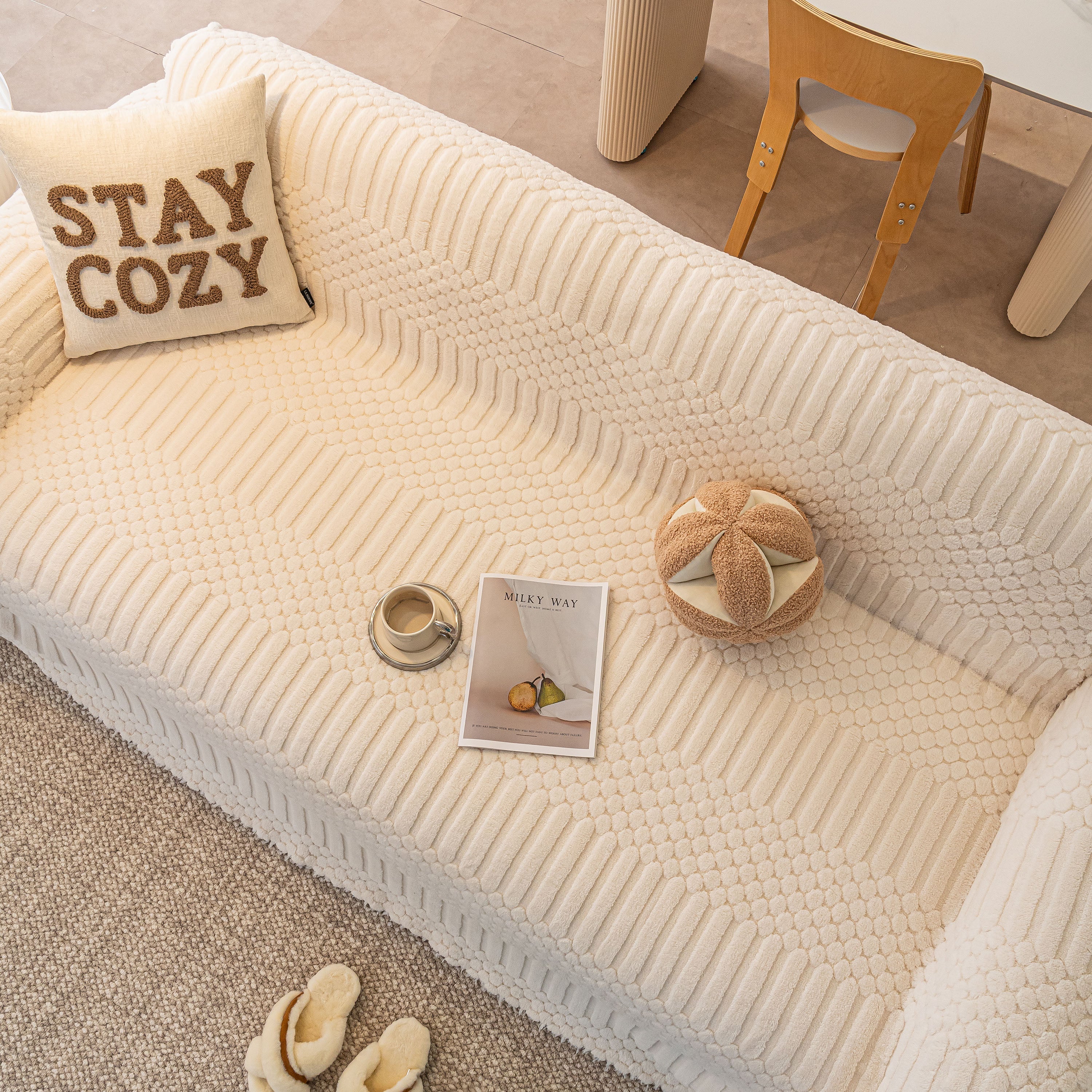 Boho 3D Geometric Throw Blanket for Couch, Luxurious Velvety Plush Fleece Sofa Cover - Image 33