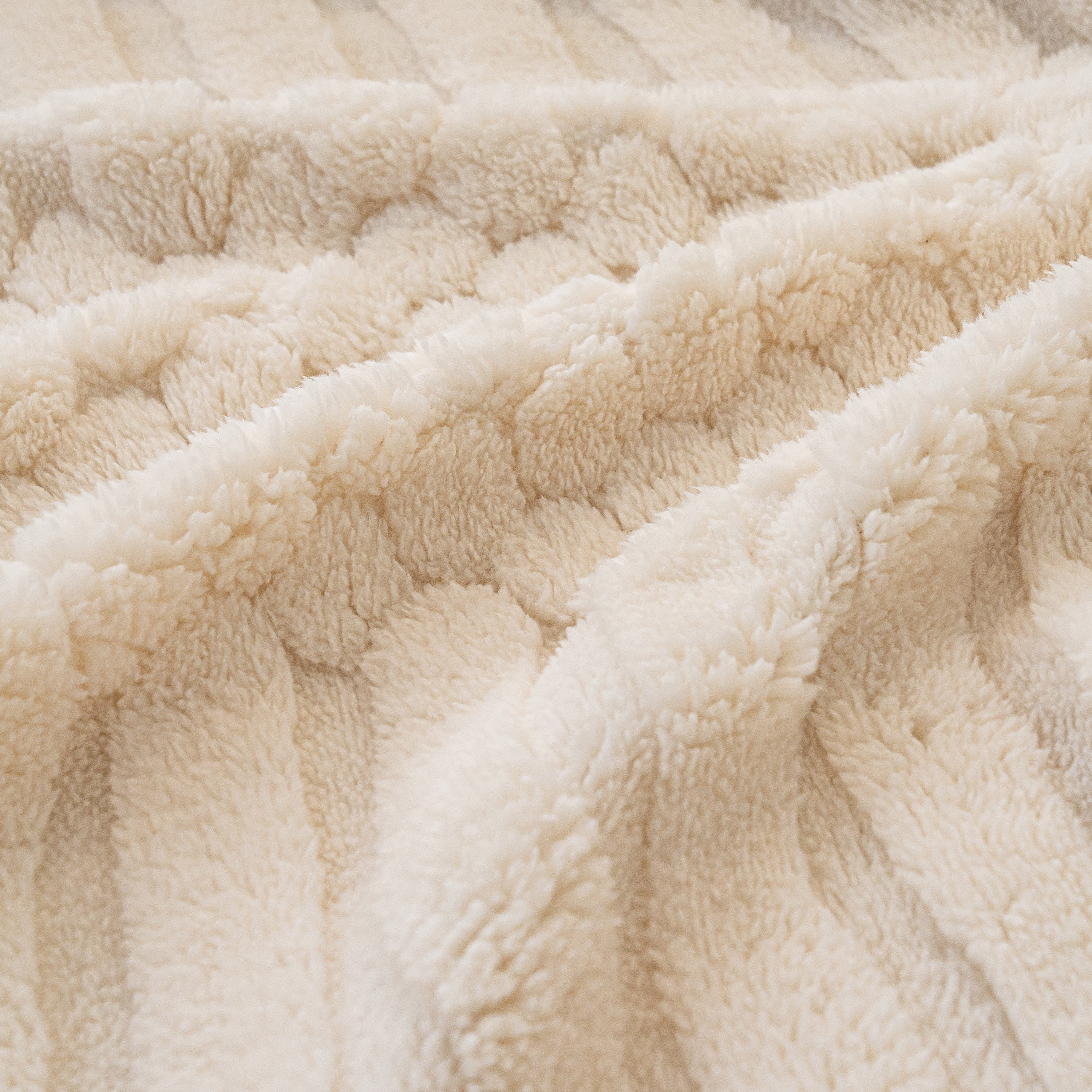 Boho 3D Geometric Throw Blanket for Couch, Luxurious Velvety Plush Fleece Sofa Cover - Image 35