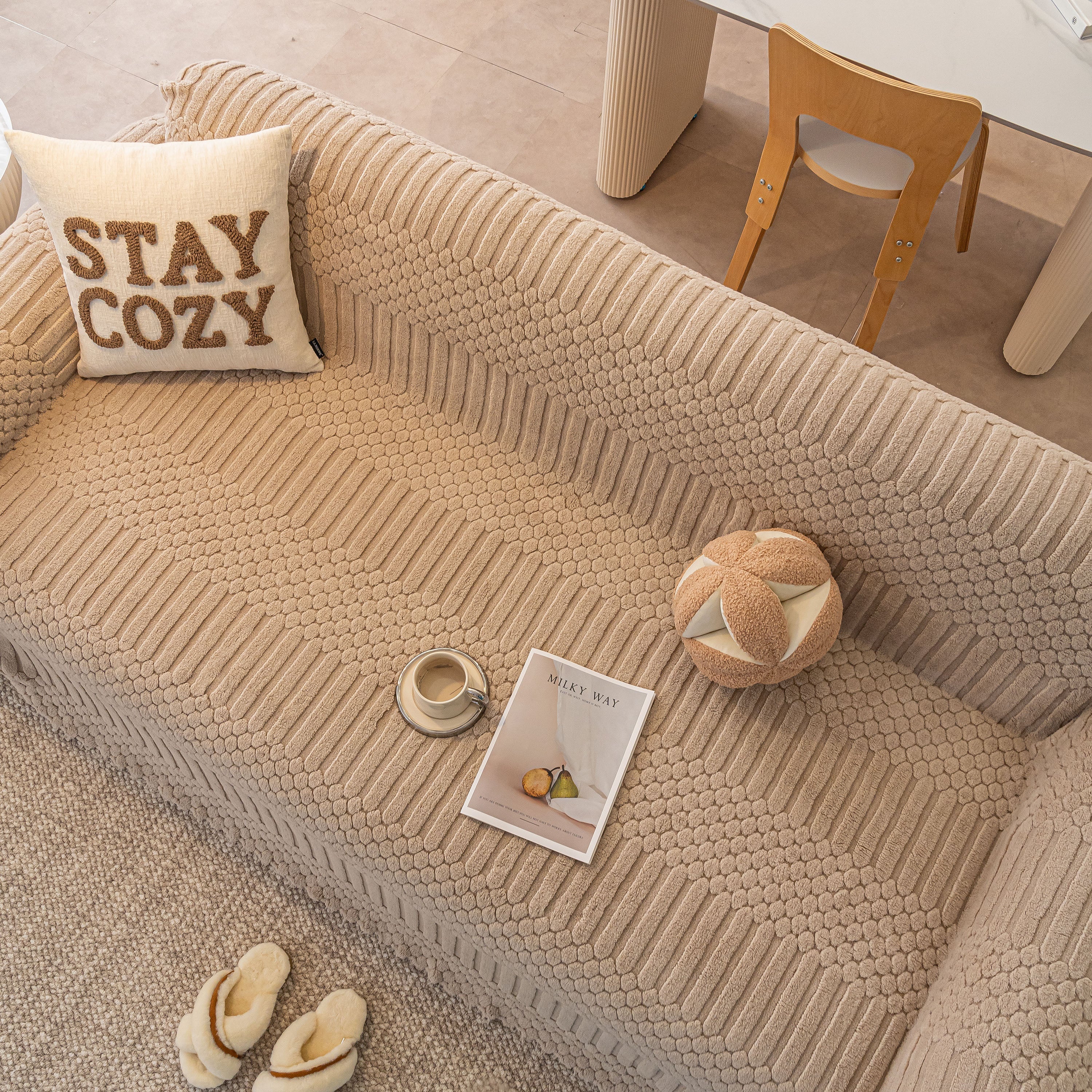 Boho 3D Geometric Throw Blanket for Couch, Luxurious Velvety Plush Fleece Sofa Cover - Image 56