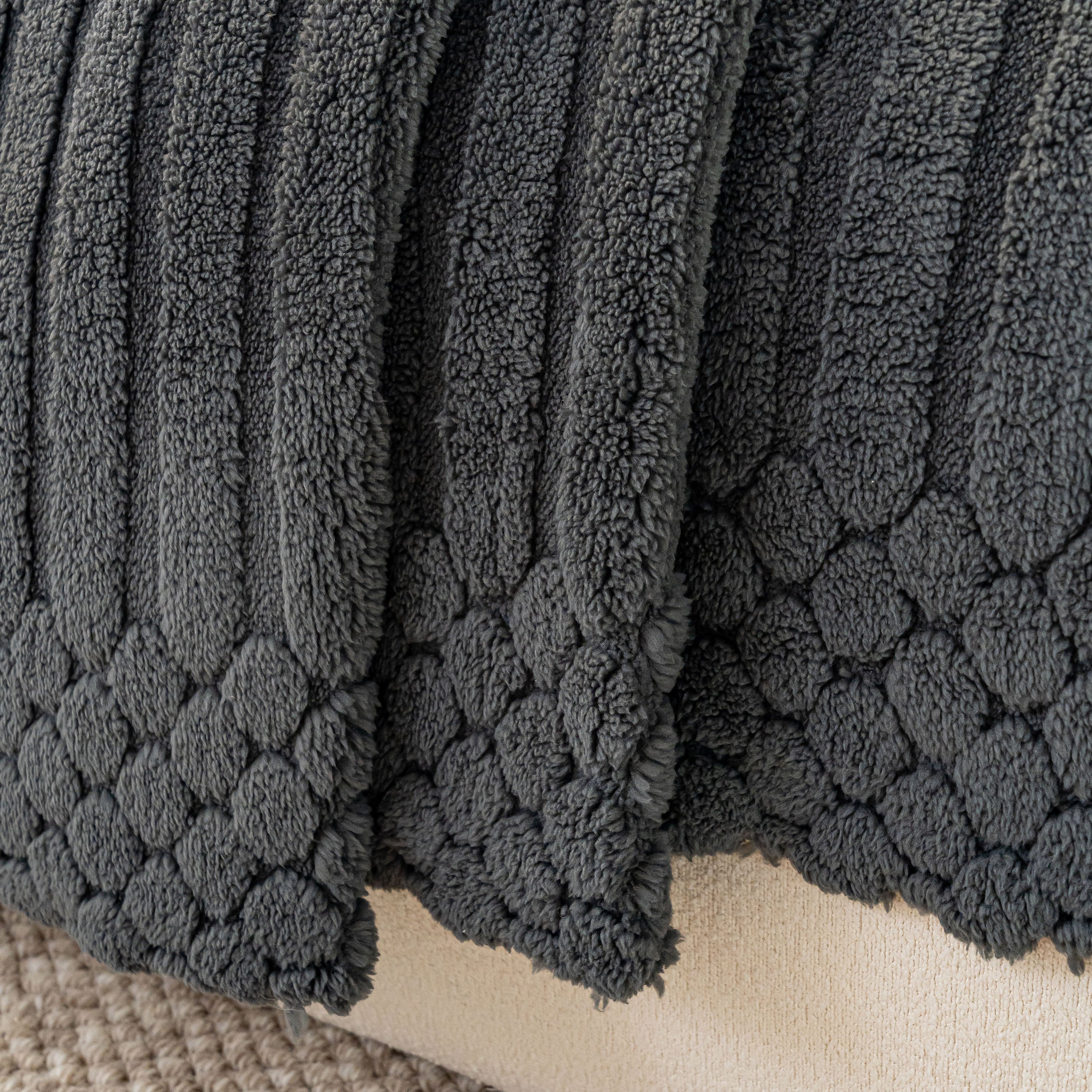 Boho 3D Geometric Throw Blanket for Couch, Luxurious Velvety Plush Fleece Sofa Cover - Image 83
