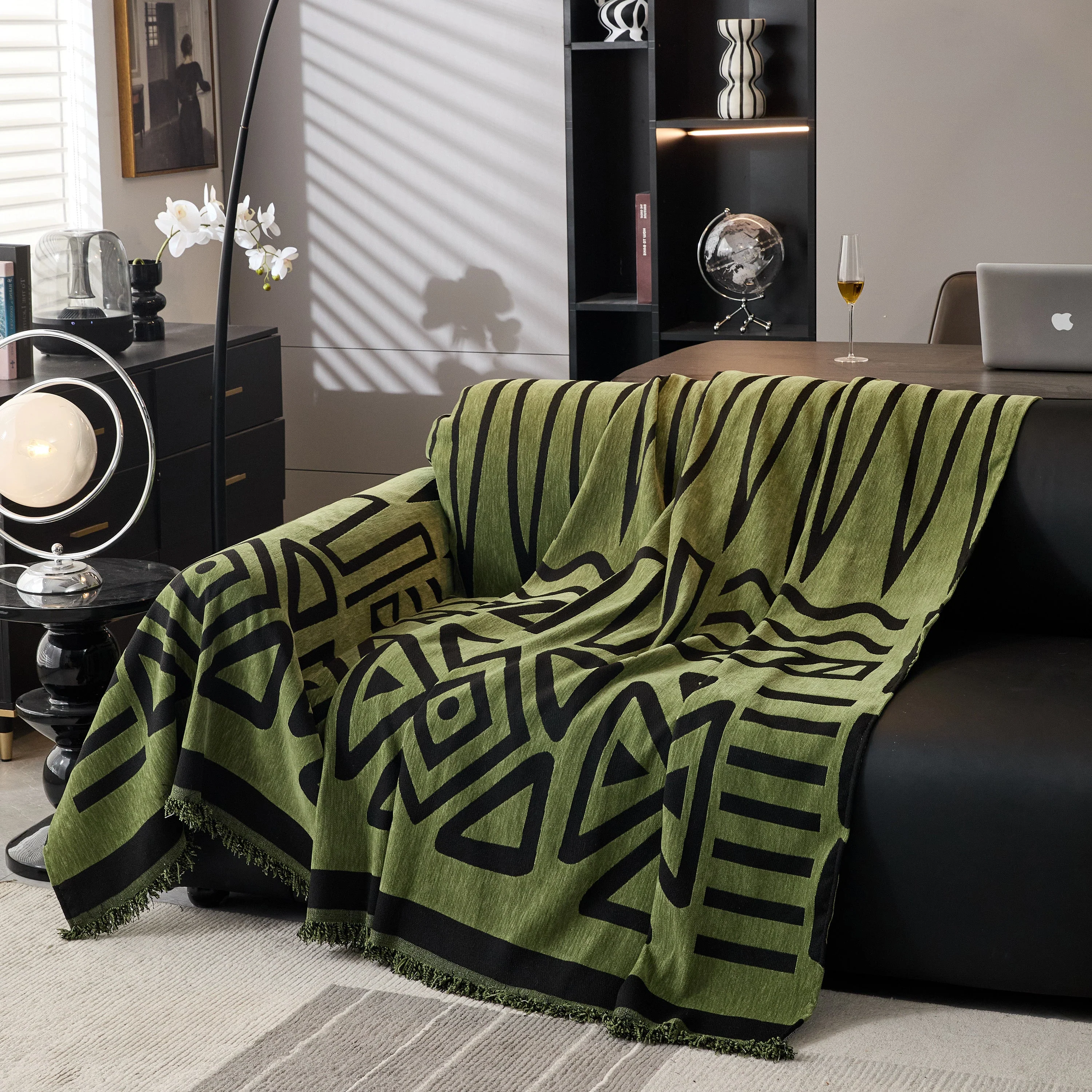 Boho Chenille Sofa Throw Covers Sectional Sofa Couch Cover Sofa Protector Covers - Image 66