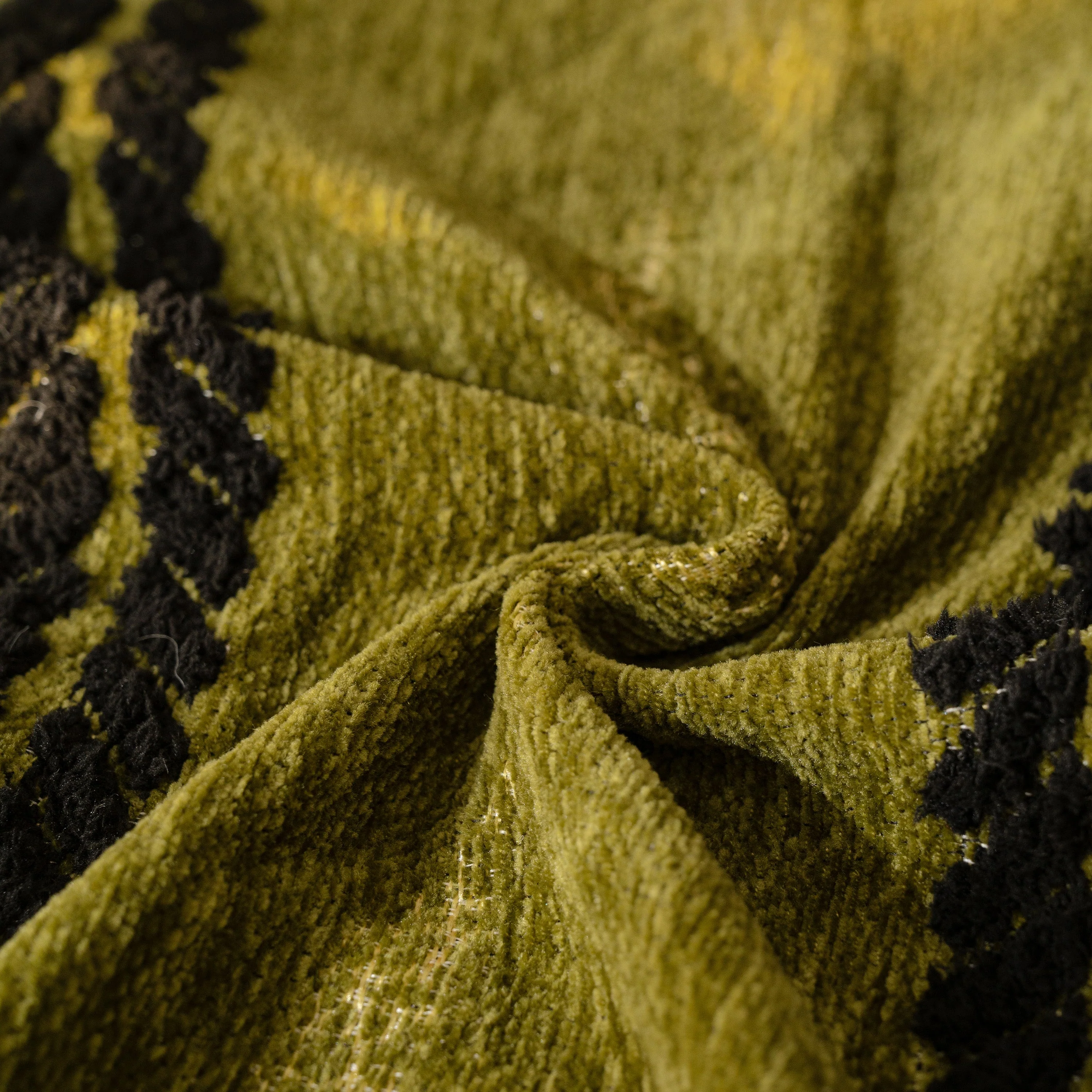 Boho Couch Throw Blanket with Textured Stripes, Sofa Cover for Living Room Decor - Image 3