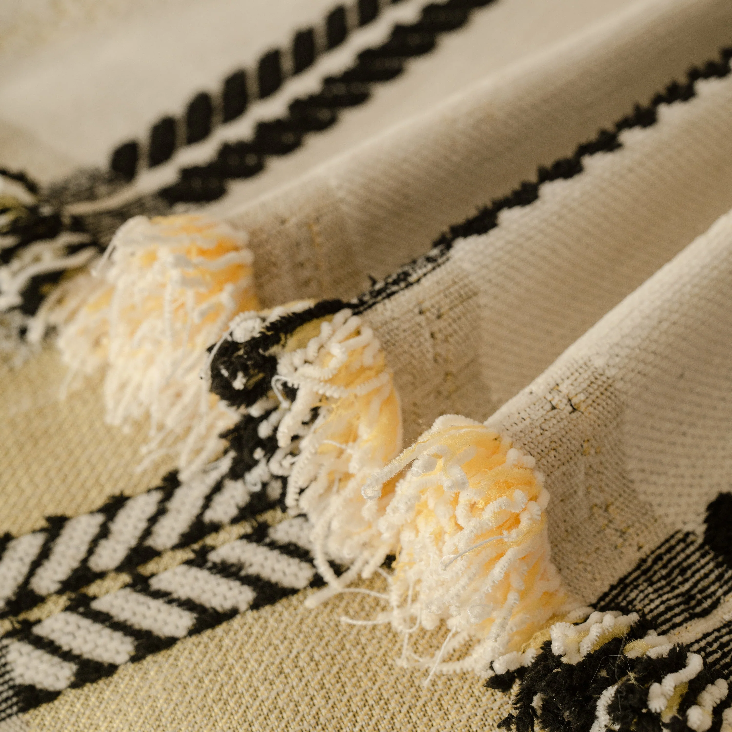Boho Couch Throw Blanket with Textured Stripes, Sofa Cover for Living Room Decor - Image 38