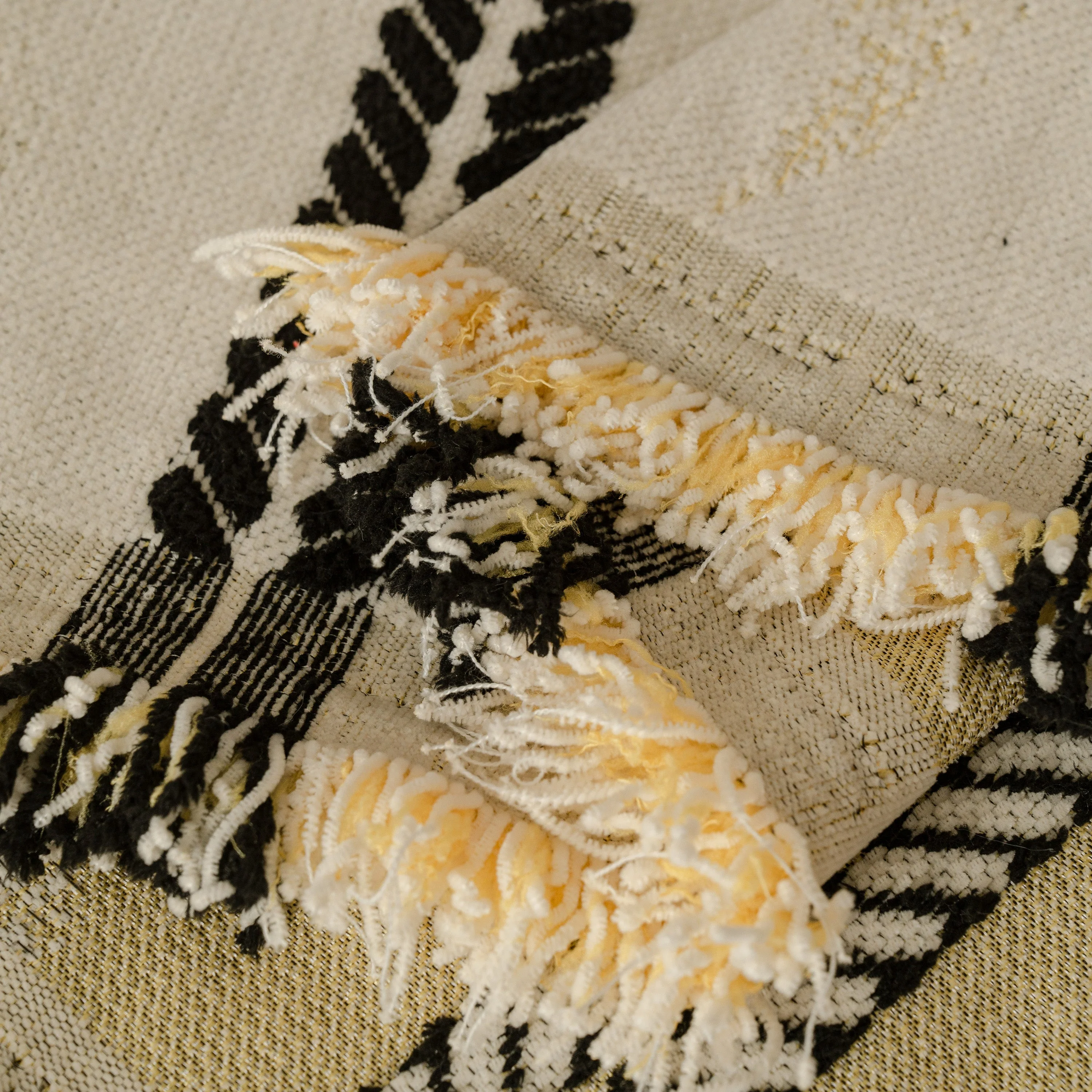 Boho Couch Throw Blanket with Textured Stripes, Sofa Cover for Living Room Decor - Image 43