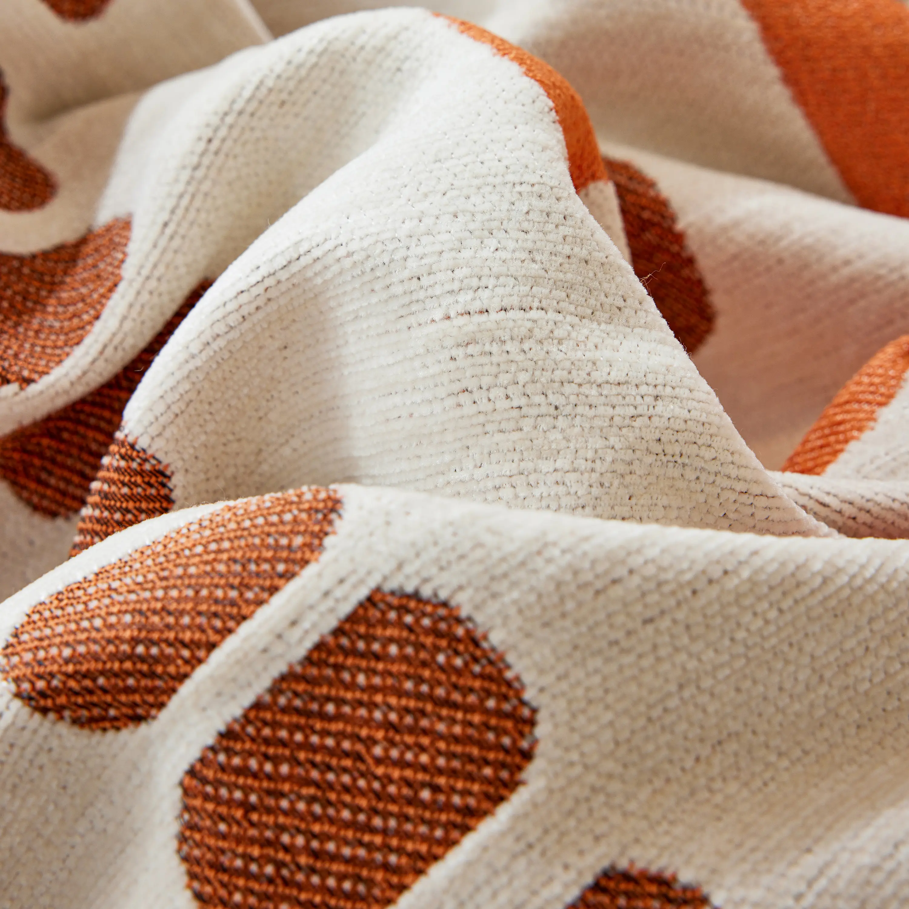 Boho Geometric Chenille Throw Sofa Cover Soft Textured Decorative Couch Blanket - Image 144