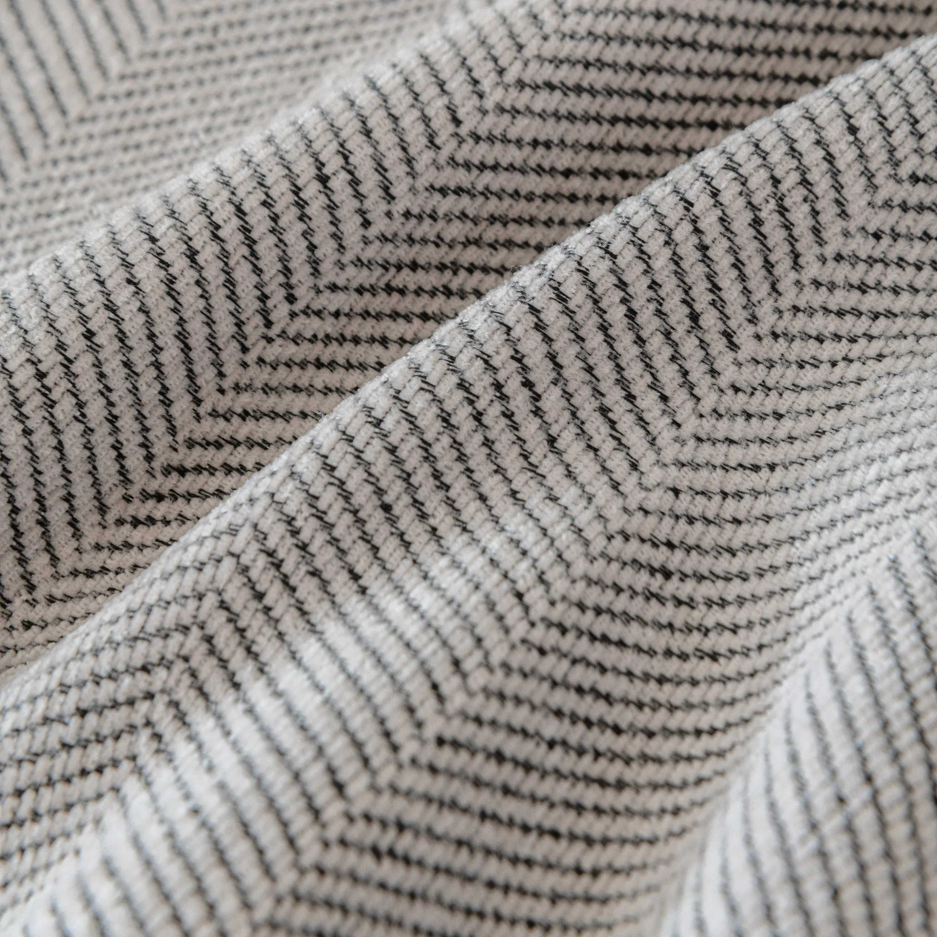 Boho Herringbone Sofa Throw Blanket with Pom Pom Tassels Stylish Furniture Slipcover - Image 56