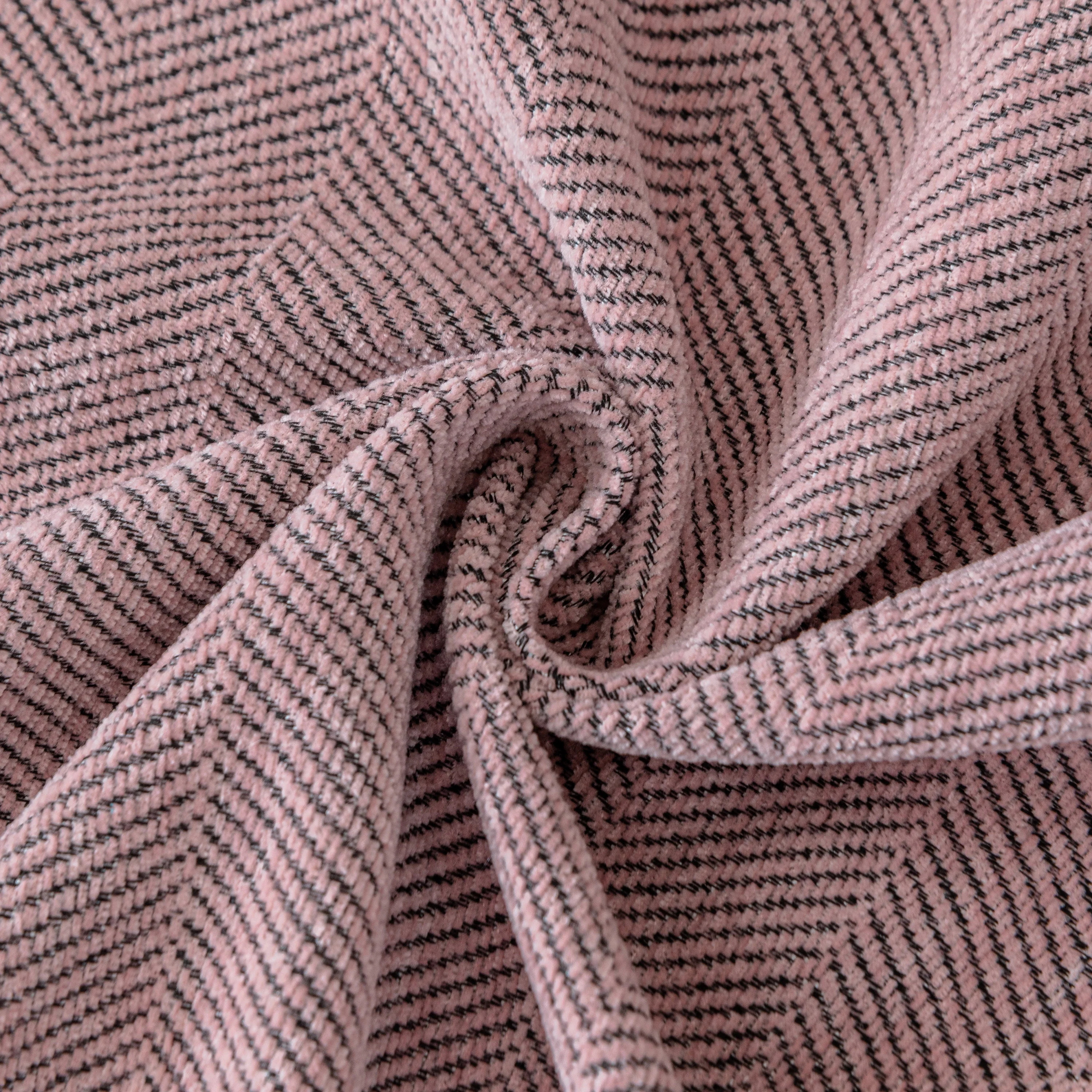 Boho Herringbone Sofa Throw Blanket with Pom Pom Tassels Stylish Furniture Slipcover - Image 78
