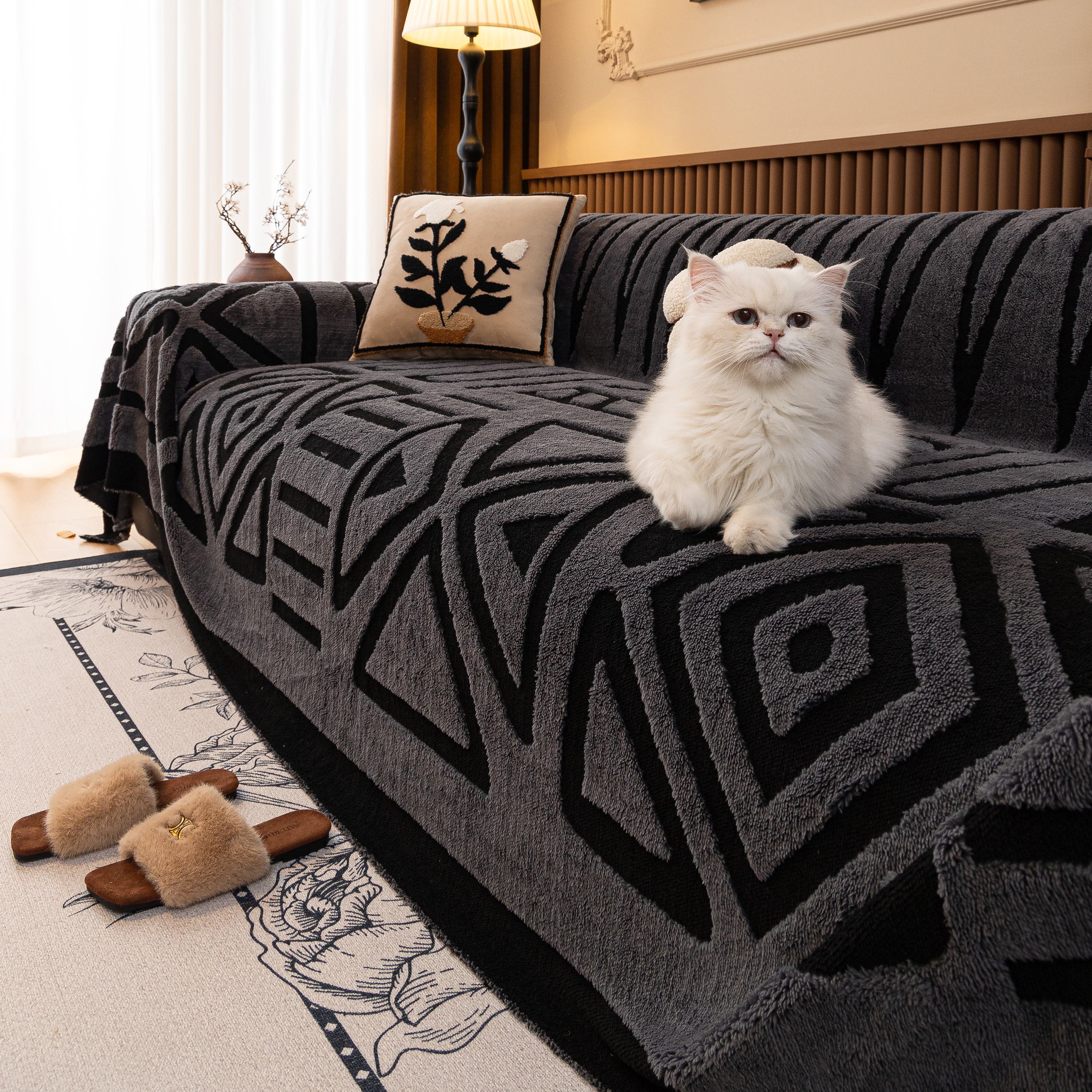 Boho Plush Couch Cover Bohemian Throw Blanket Decor Covers Sofa Chair Furniture Bed - Image 14