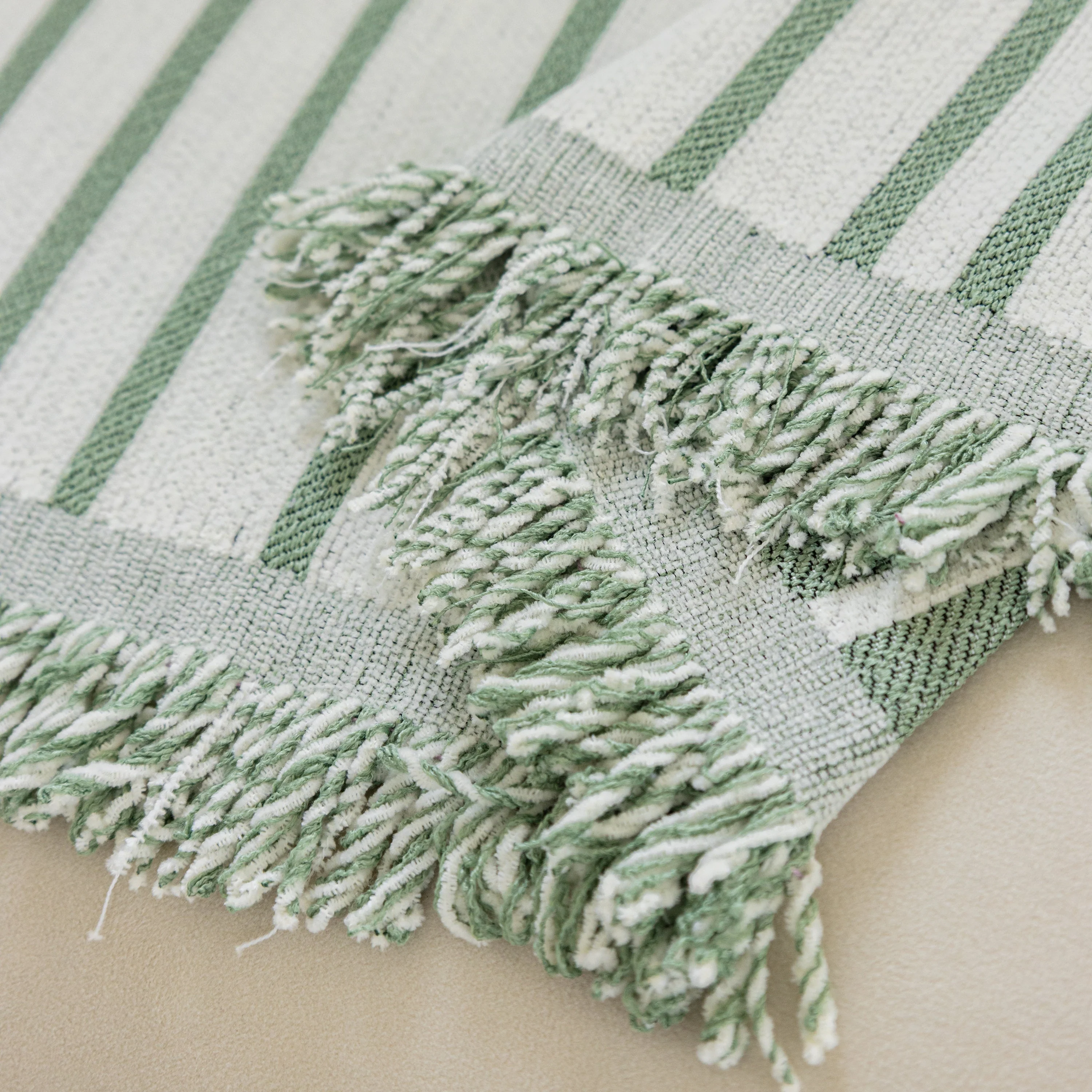 Boho Striped Jacquard Throw Sofa Slipcover Chenille Sofa Throws for Couches for Pets Kids Home Decor - Image 85