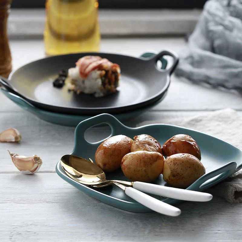 Bone Porcelain Bowl & Baking Sheet - Image 2