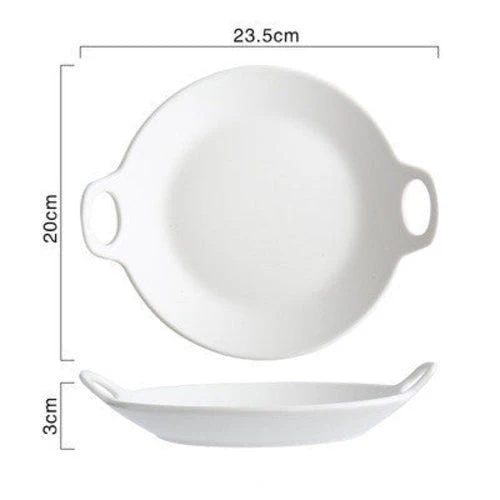 Bone Porcelain Bowl & Baking Sheet - Image 7