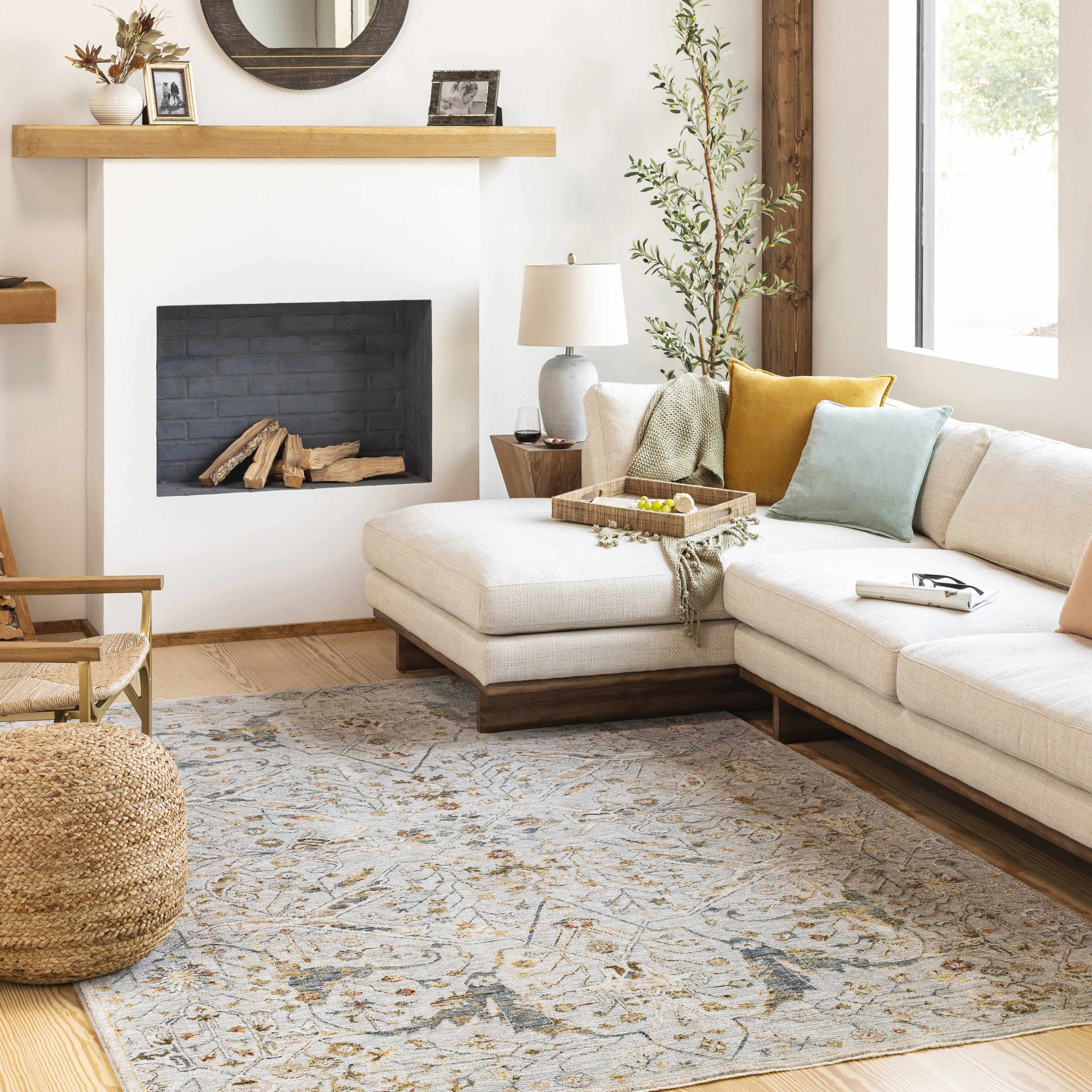 Bornova Luxe Oushak Rug - Image 2