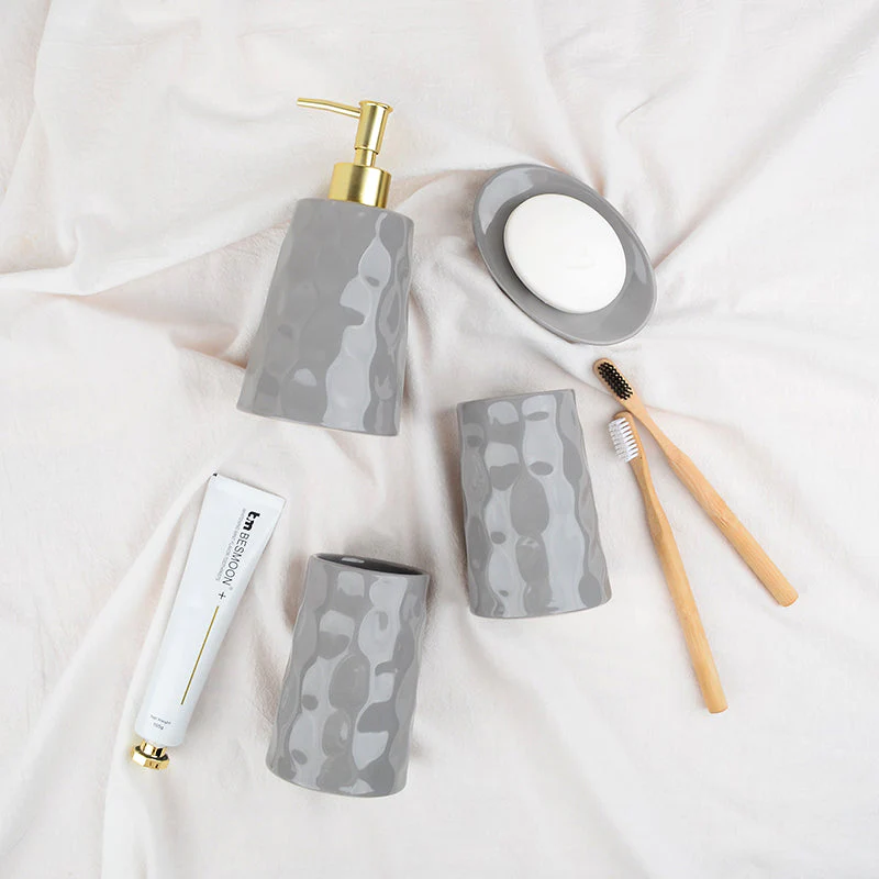 BosilunLife Bring Nature Inside Liquid Bathroom Set Recycled Eco-Clay - Image 2