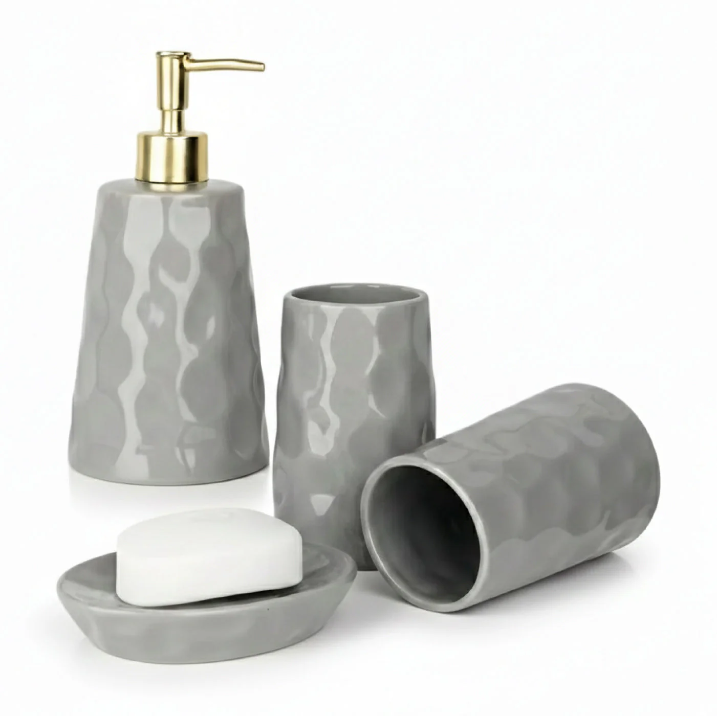 BosilunLife Bring Nature Inside Liquid Bathroom Set Recycled Eco-Clay - Image 9