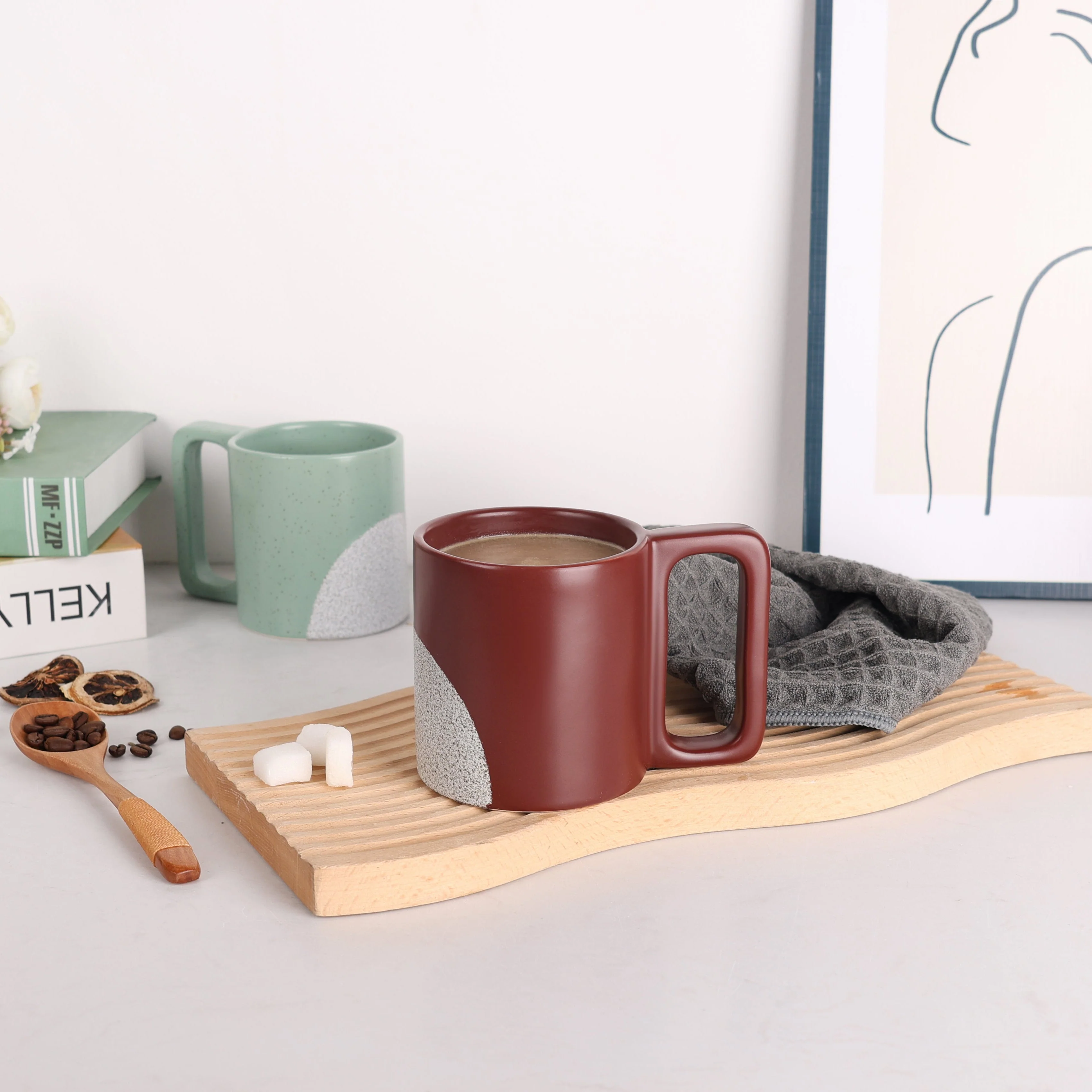BosilunLife Nordic Moments Mug Recycled Eco-Clay - Image 6