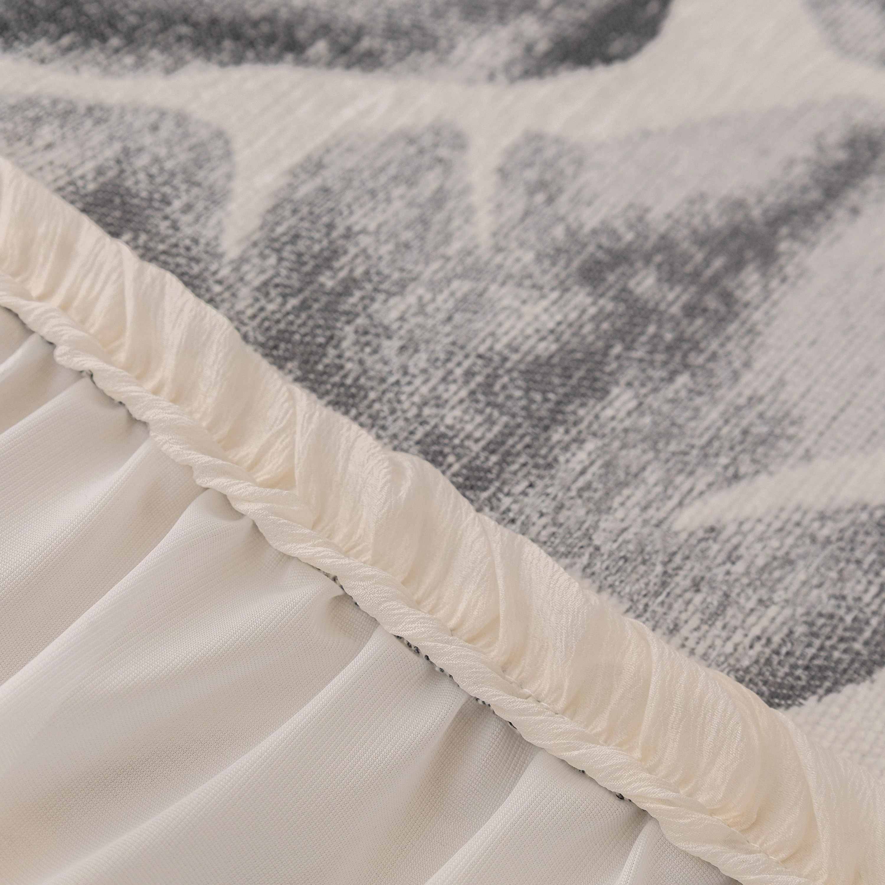 Botanical Sofa Cover with Chiffon Skirt, Floral Couch Throw Blanket for All-Season - Image 71
