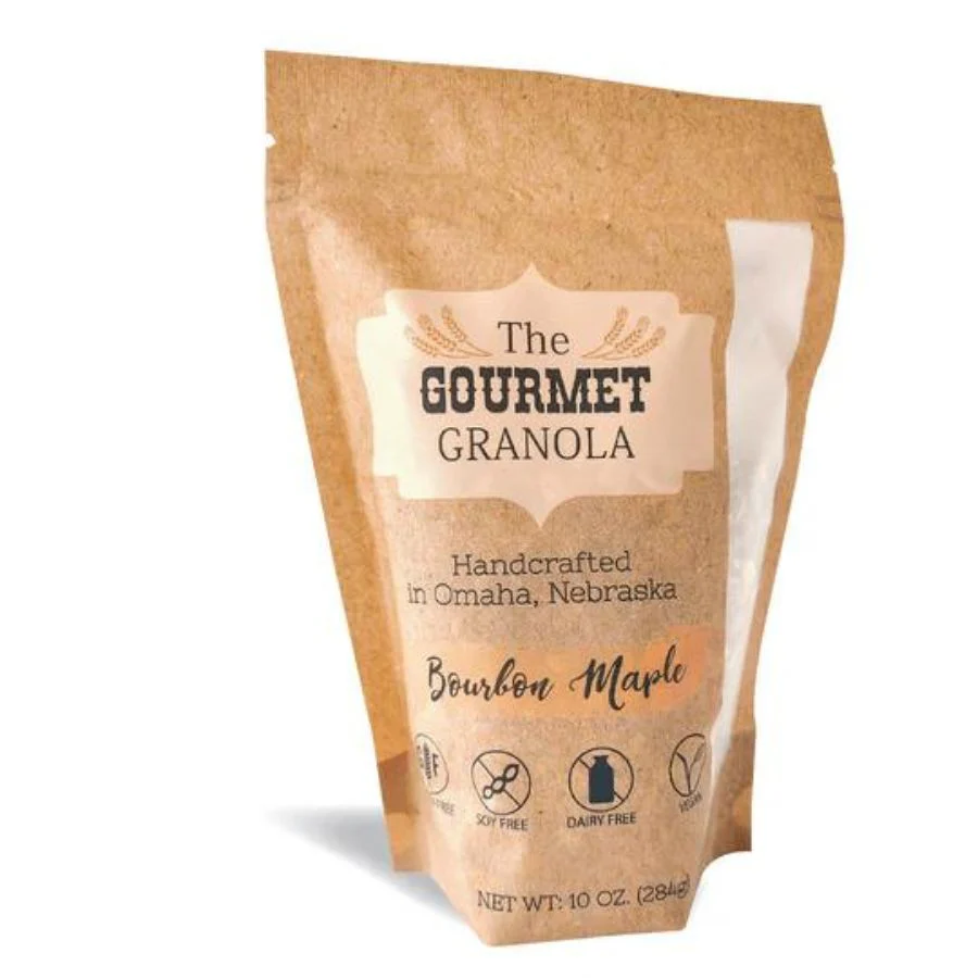 Bourbon Maple Granola | 12 oz | Pack of 2 | Gluten, Dairy, & Soy Free | The Gourmet Granola - Image 2