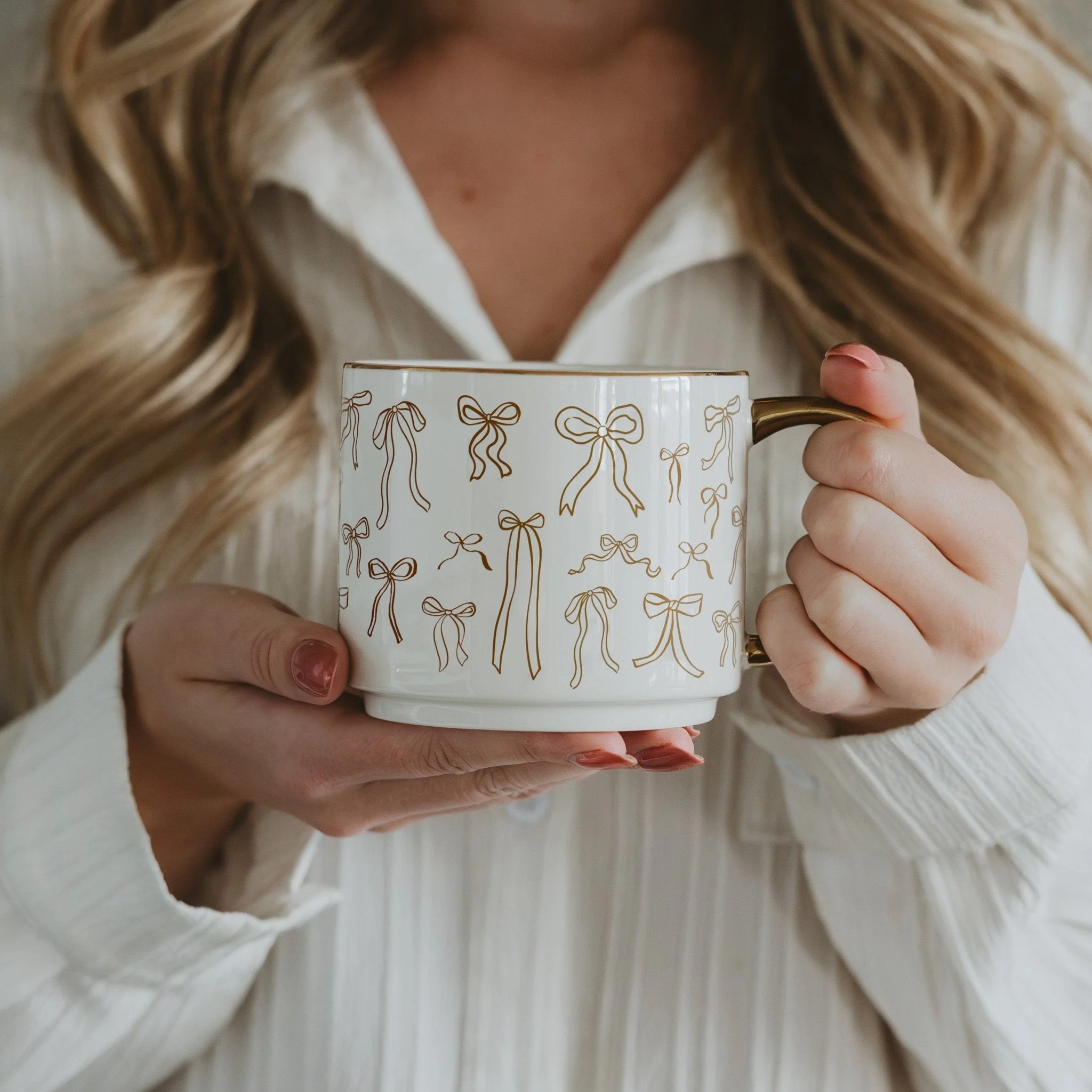 Bows 14 oz Coffee Mug - Image 3