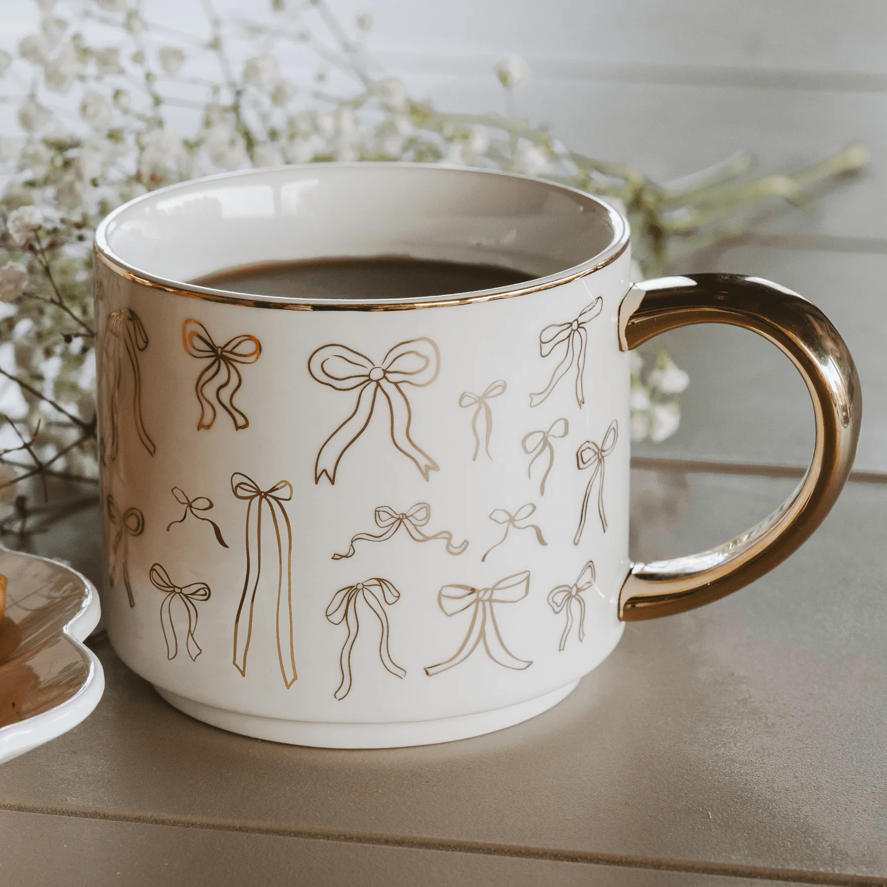 Bows 14 oz Coffee Mug - Image 4