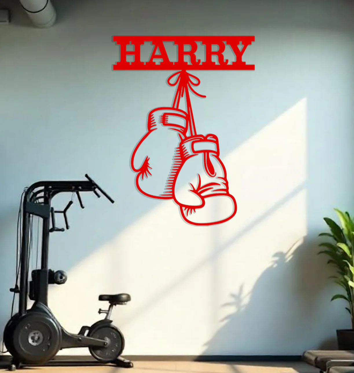 Boxing Gloves Name Sign - Image 5