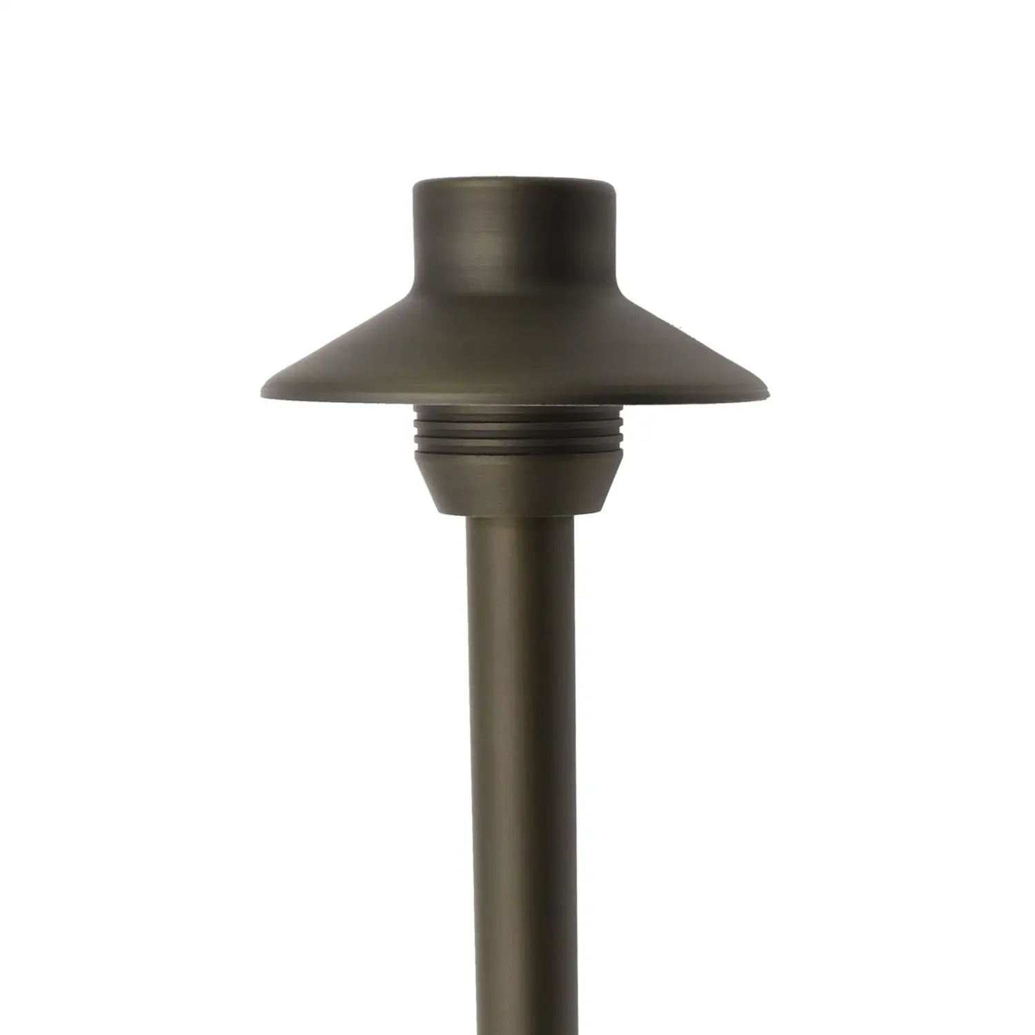 Brass Mini Flat Hat G4 LED Path Lights for Outdoor Landscape Illumination - Image 2