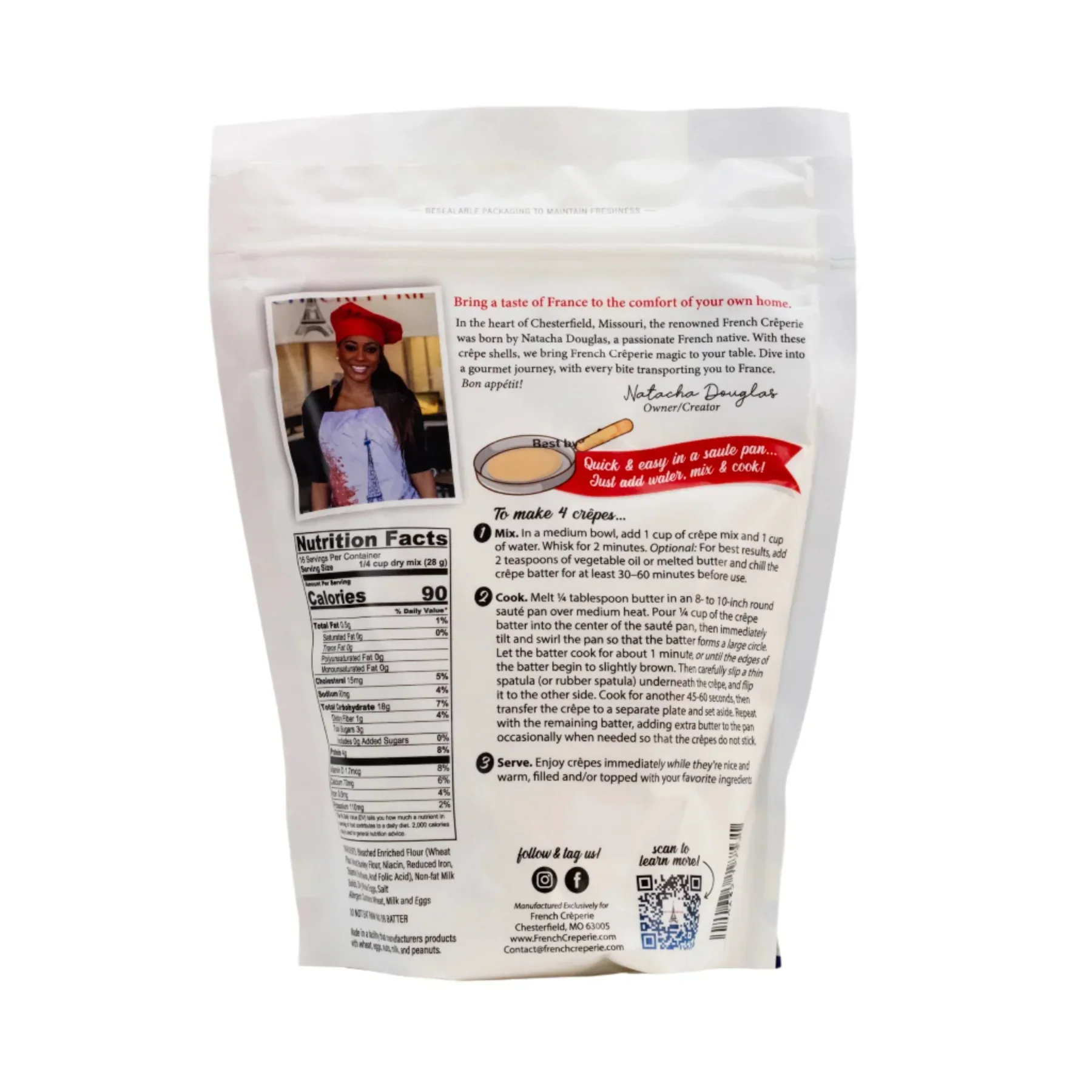 Breakfast Bliss Bundle | Pancake Mix, Crepe Mix & Wild Plum Syrup - Image 5