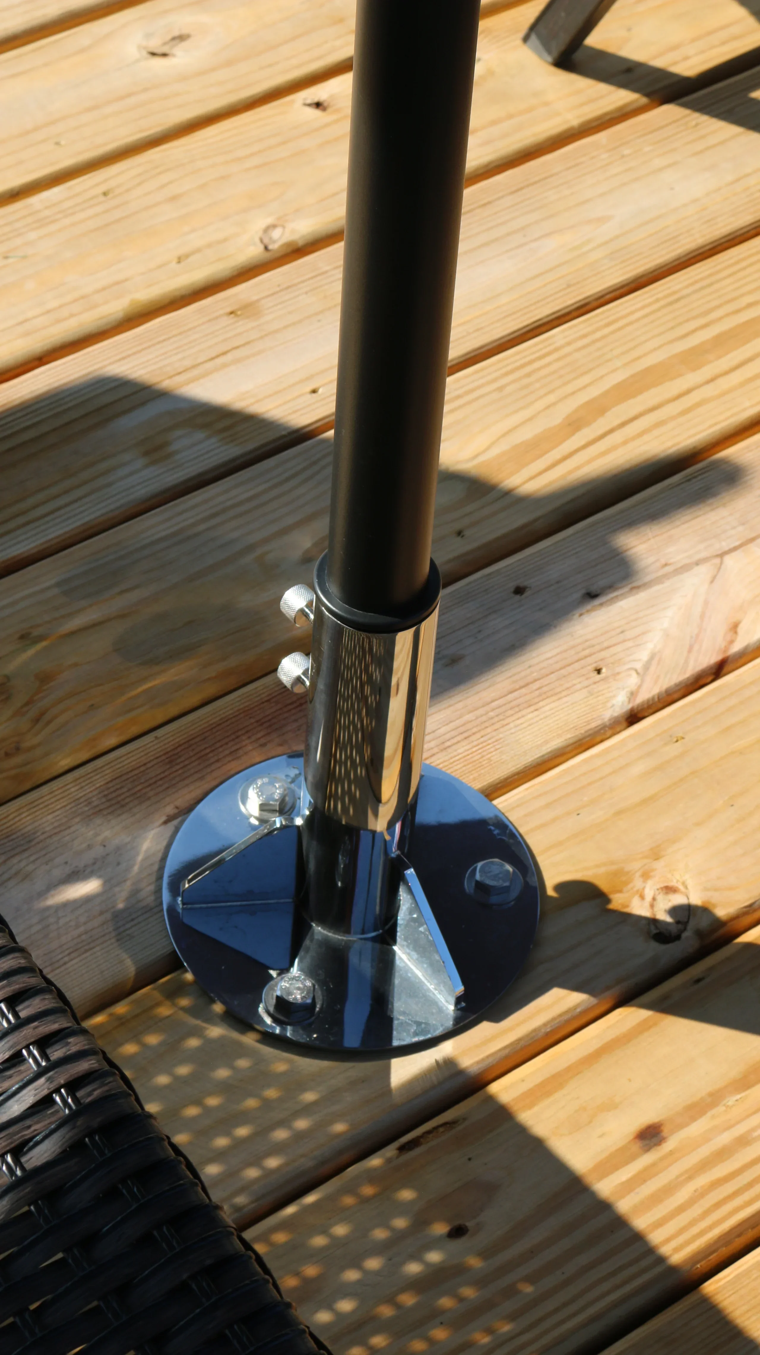 Breezelock™ Dock & Boat Flag/Umbrella Stand - Stainless Steel Umbrella Stand - Image 13