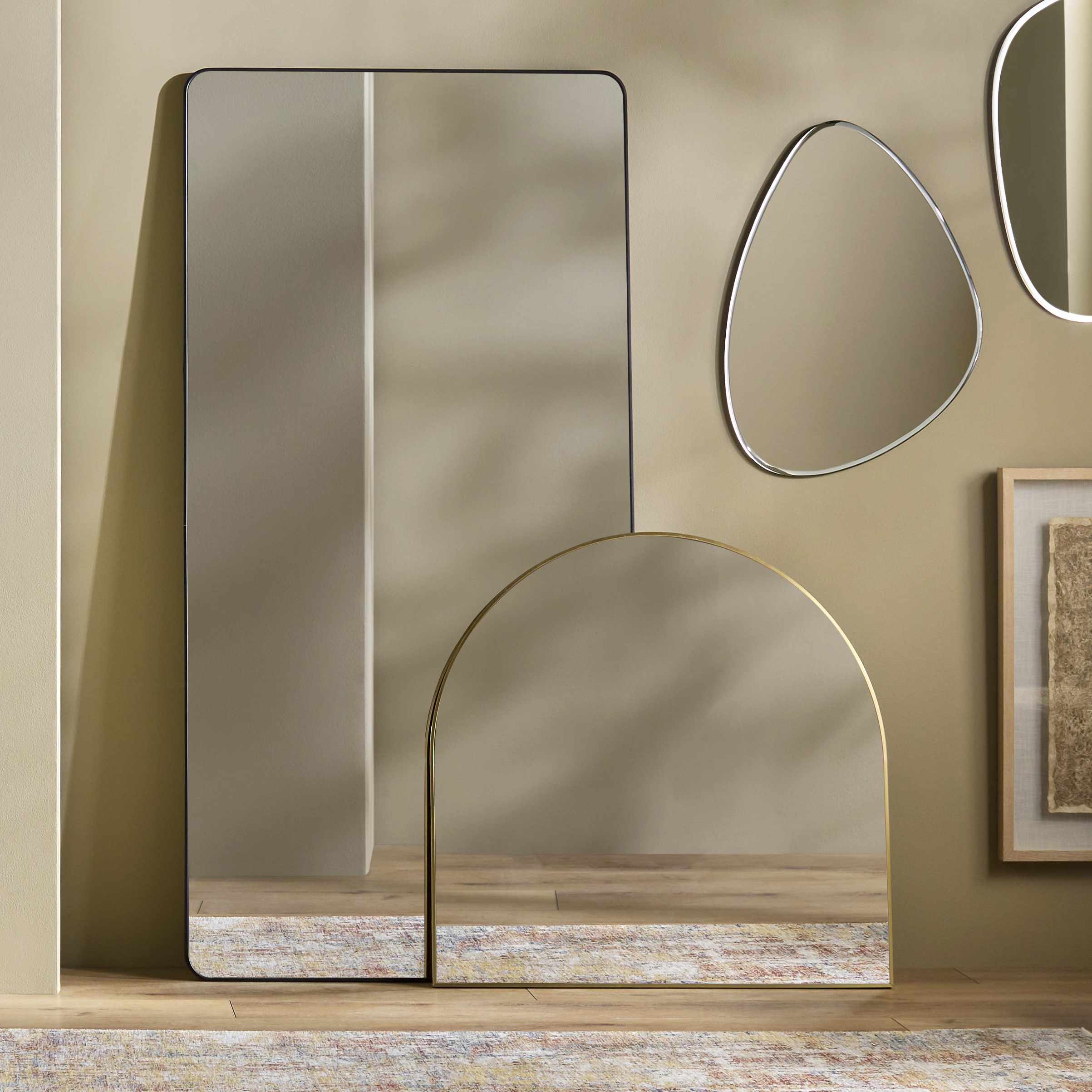 Brembilla Gold Modern Mirror - Image 10