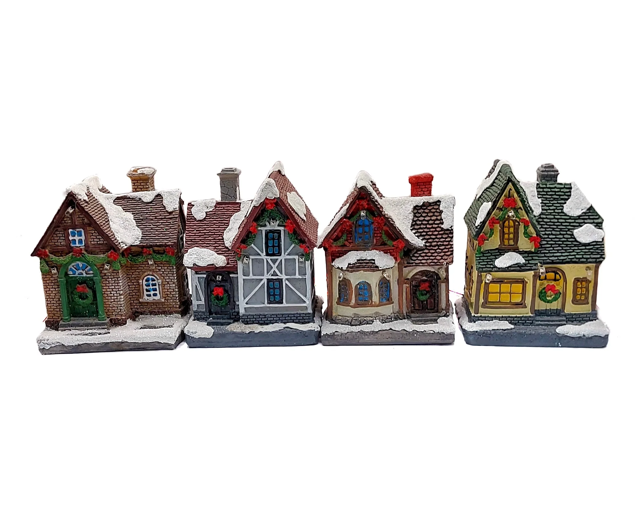 Brick House. Christmas Village by Wizardi F07-N1-6-600100C - Image 3