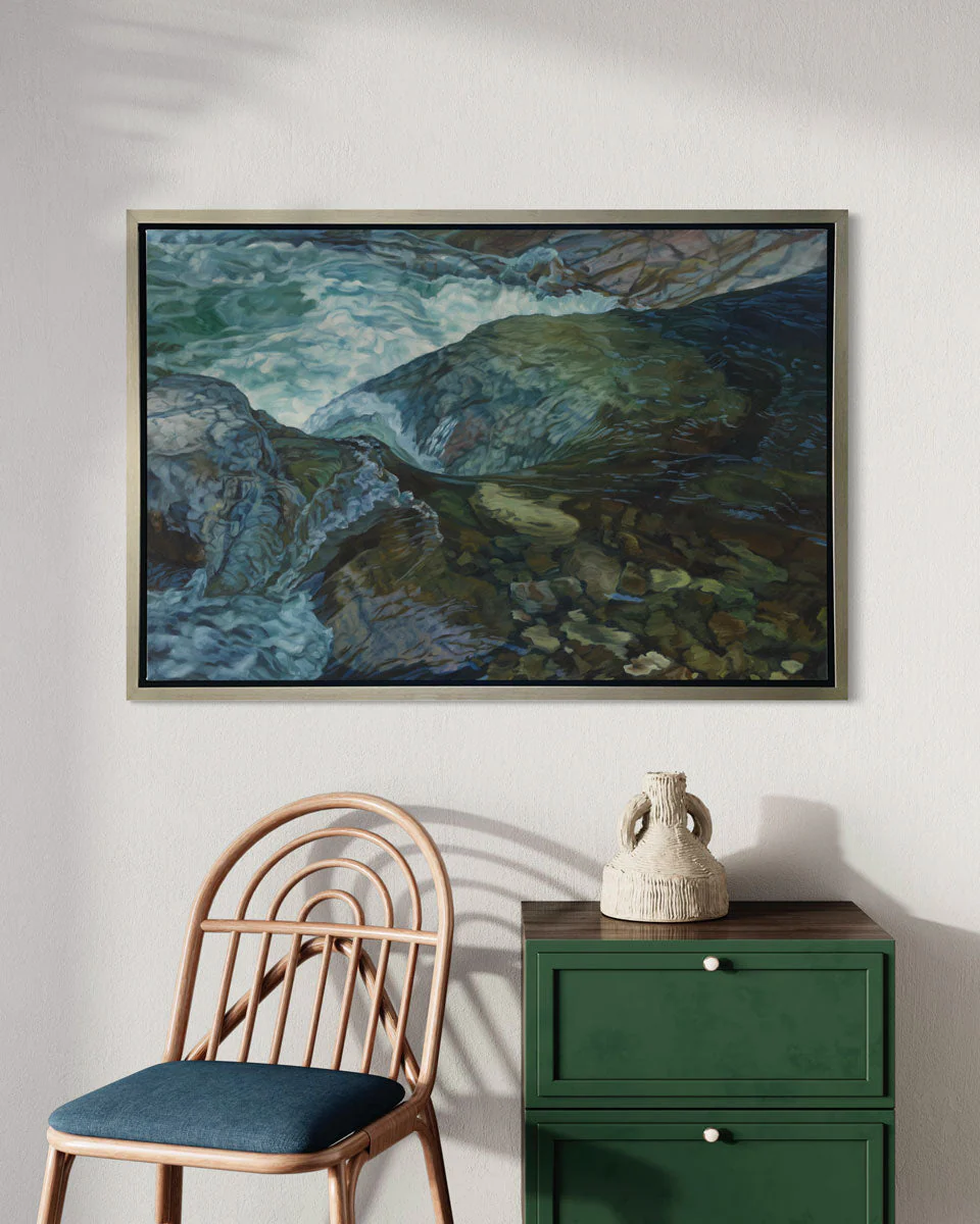 Bridge Falls 2 - Limited Edition Canvas Print - Image 2
