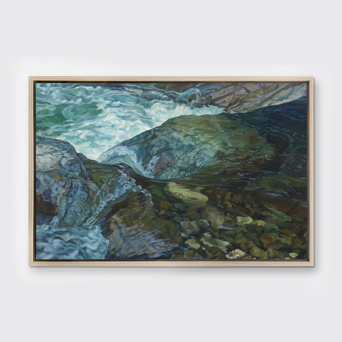 Bridge Falls 2 - Limited Edition Canvas Print - Image 3