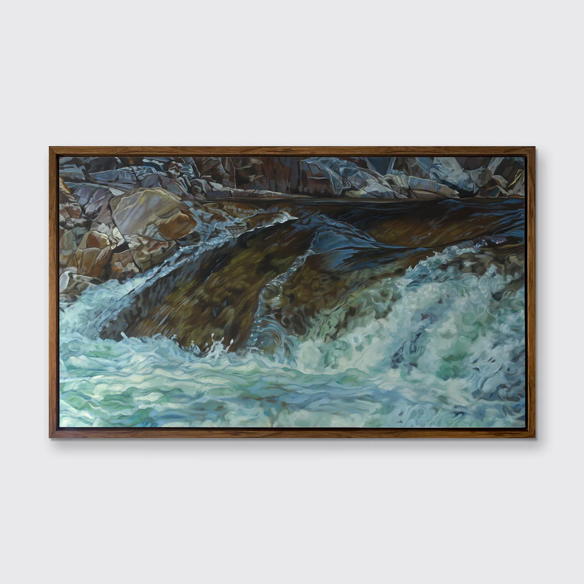Bridge Falls - Limited Edition Canvas Print - Image 3