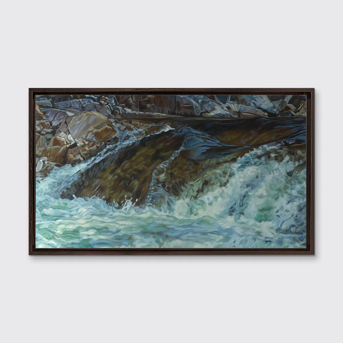Bridge Falls - Limited Edition Canvas Print - Image 6