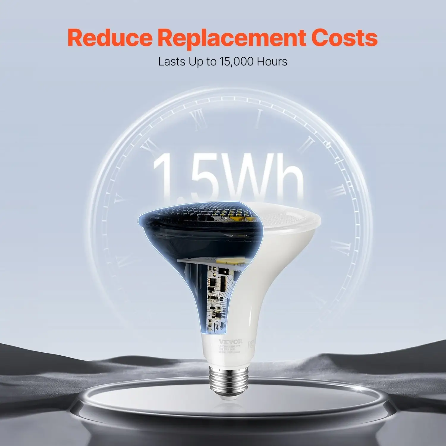 Bright 13W PAR38 Flood Light Bulb with E26 Base - Image 7