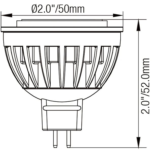 Bright & Durable MR16 LED Outdoor Light Bulb – 50W Halogen Replacement - Image 2