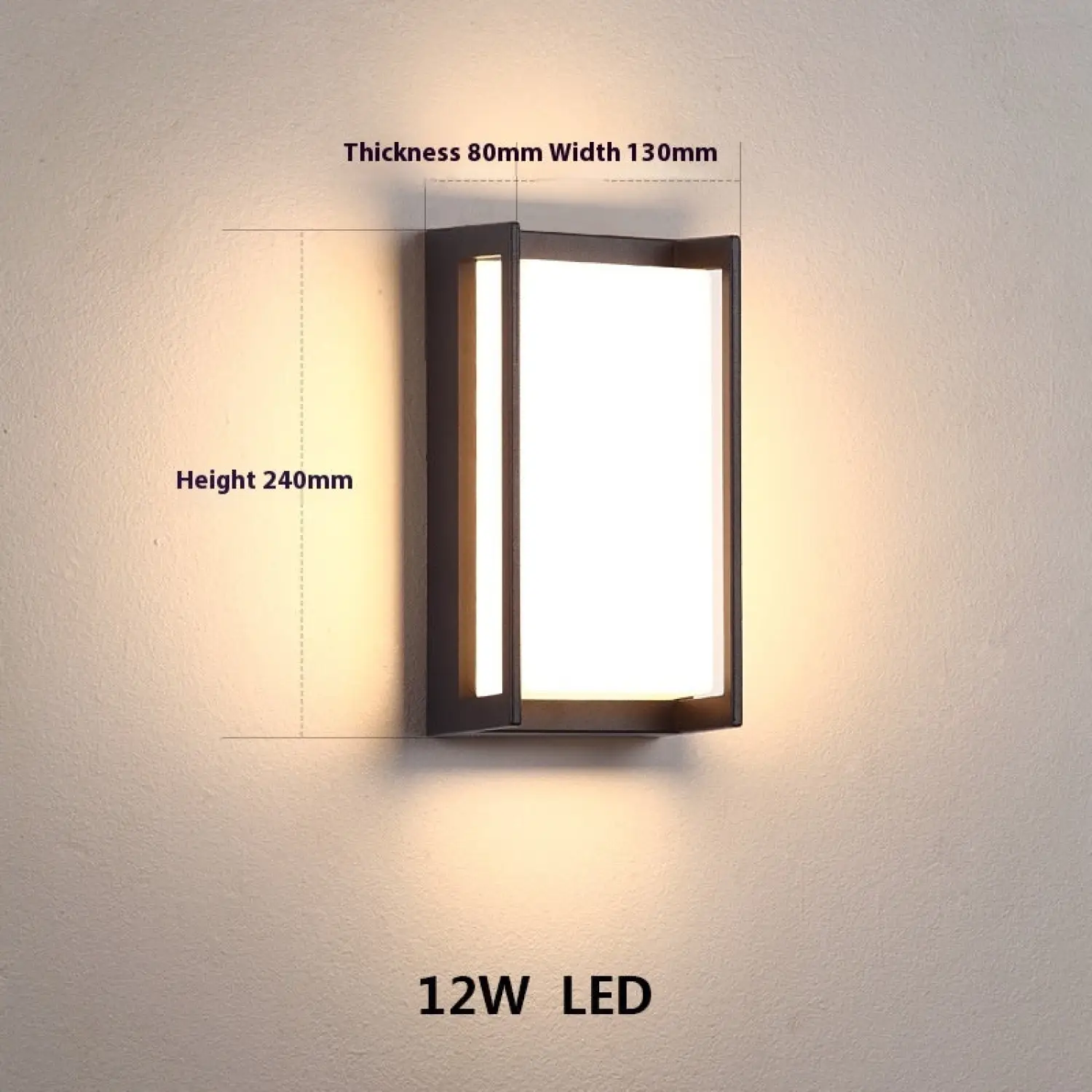 Bright Wall LED Light with 30 Beads in Warm White & White Options - Image 10