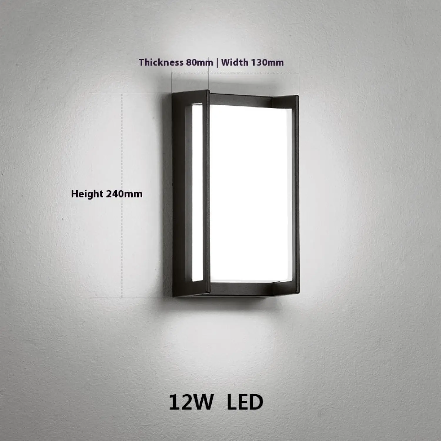 Bright Wall LED Light with 30 Beads in Warm White & White Options - Image 11