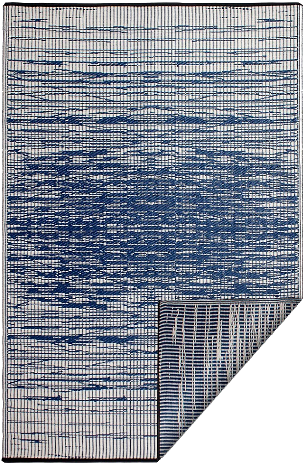 Brooklyn - Blue Outdoor Rug for Patio - Image 4