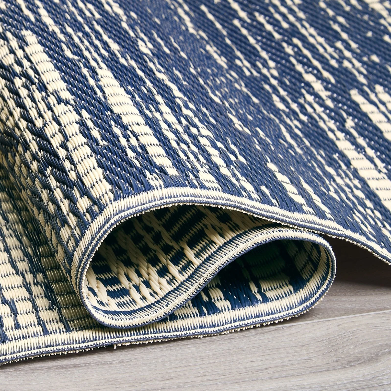 Brooklyn - Blue Outdoor Rug for Patio - Image 5