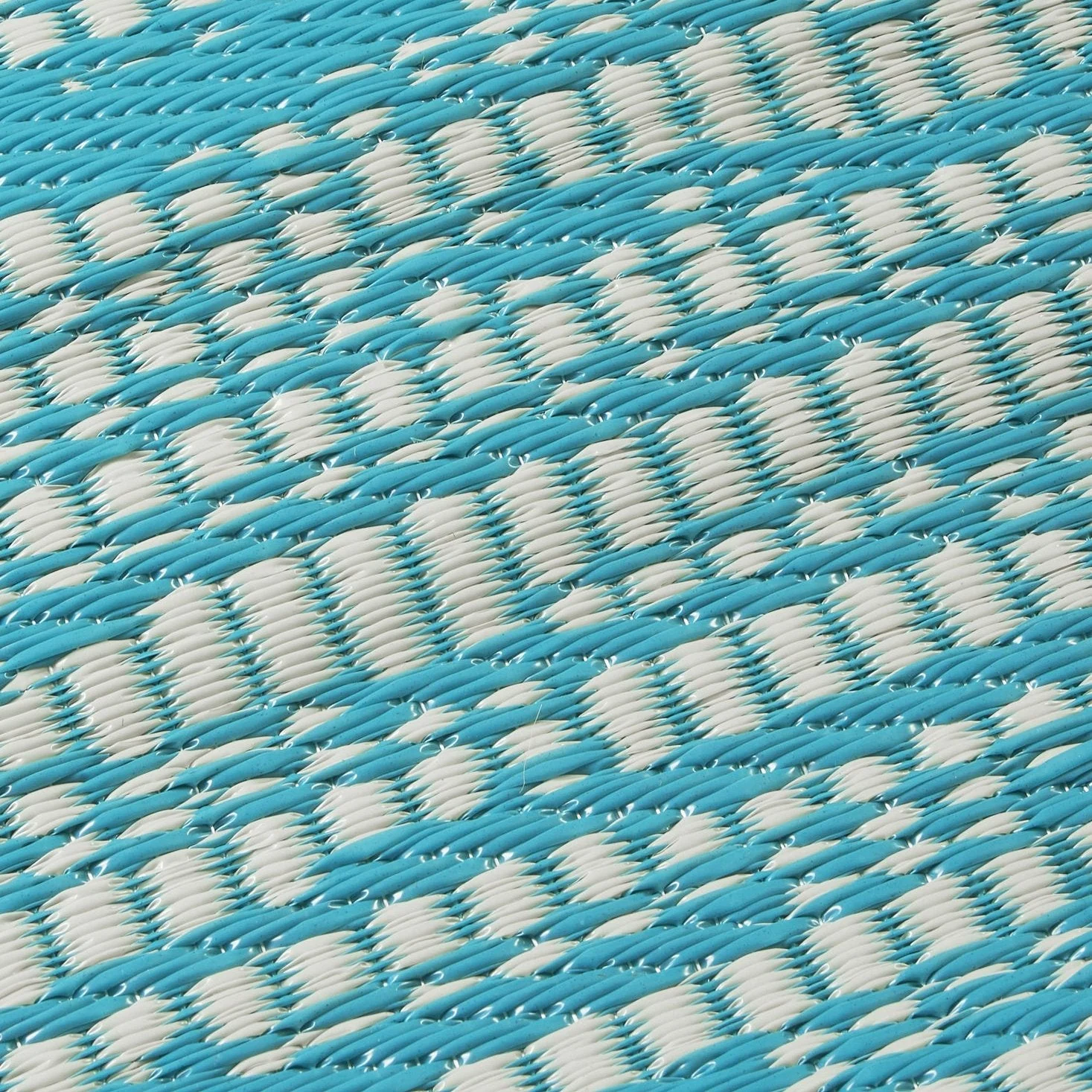 Brooklyn - Teal Outdoor Rug for Patio FINAL SALE - Image 6
