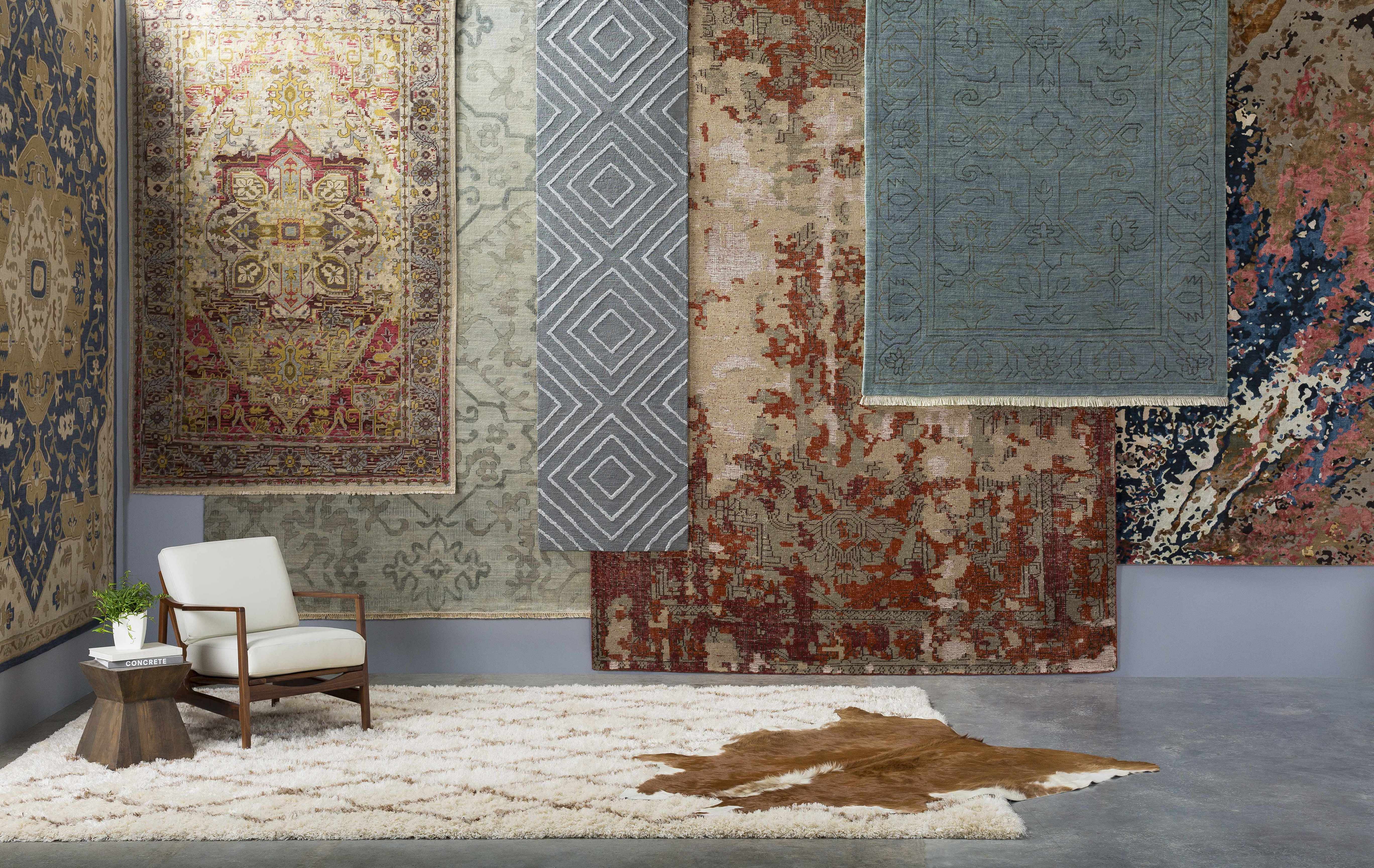 Broomfield 1145 Hand Tufted Blue Wool Rug - Image 15