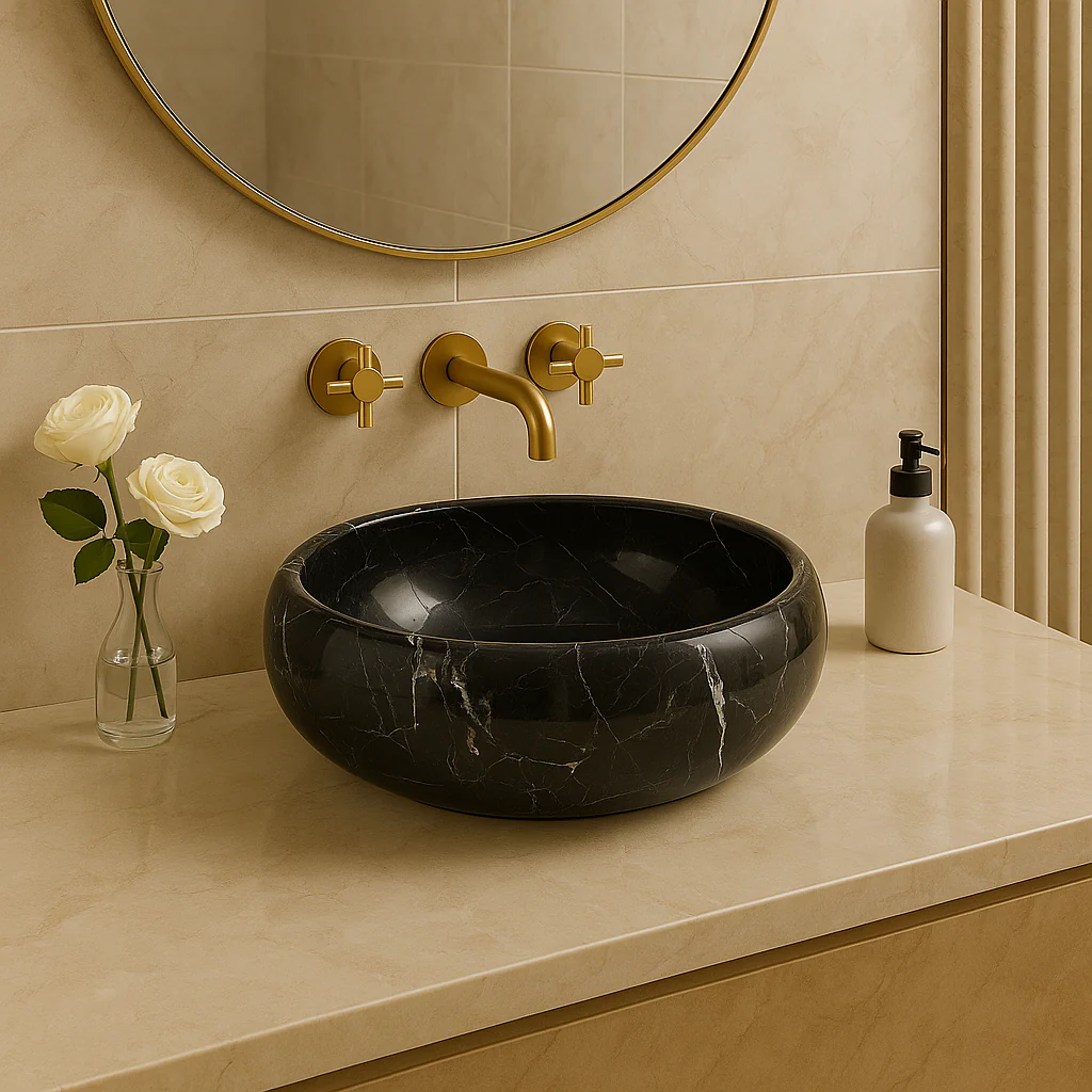 Bros Black Marble Sink - Image 6